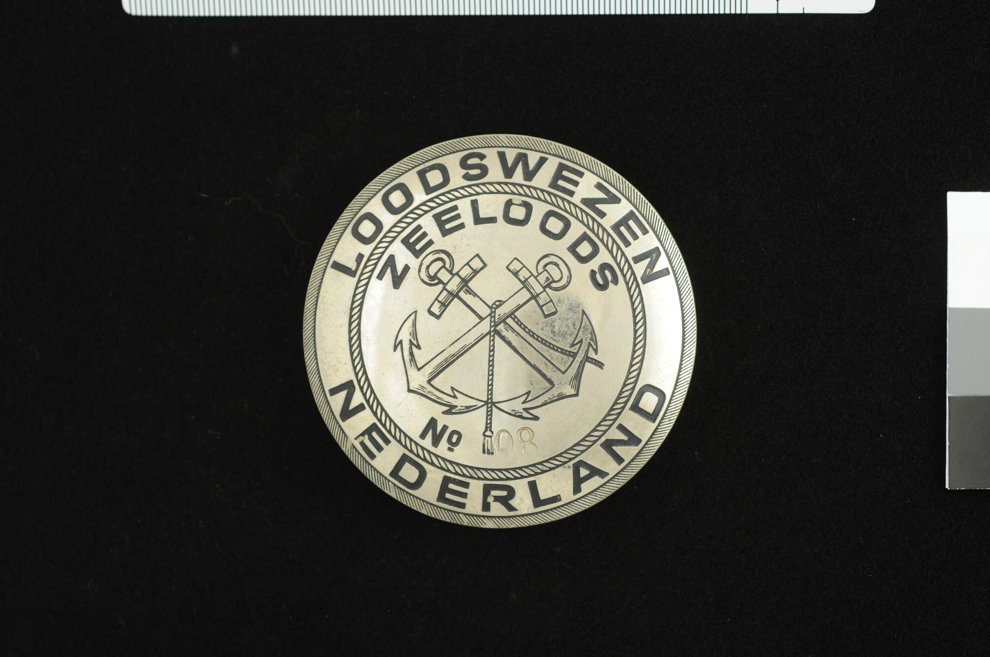 2000.1804; Loodspenning van het Loodswezen Nederland; penning