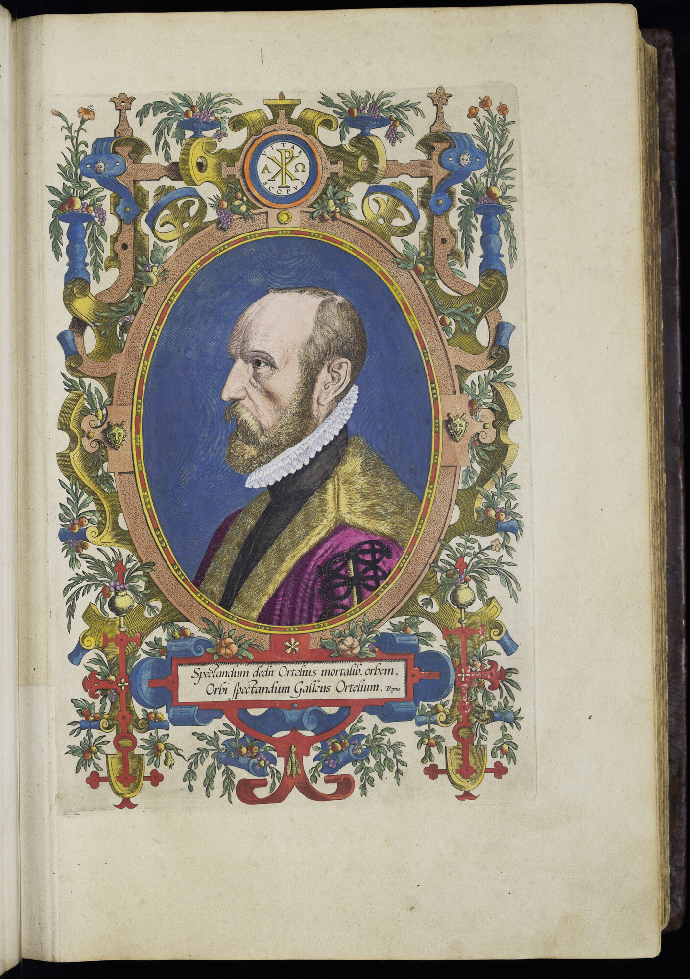 A.0145(232) [kaart 002]; Afbeelding van Abraham Ortelius; kaart