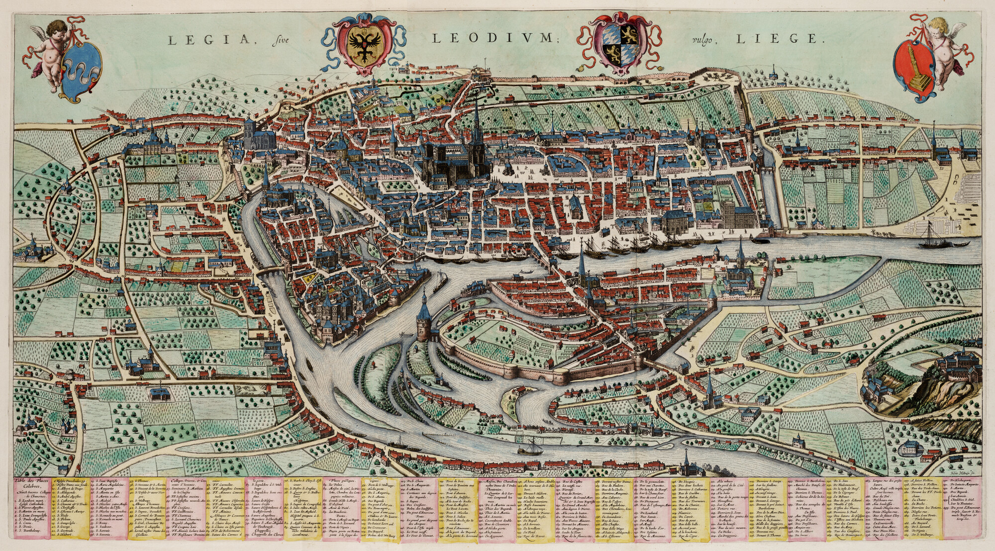 S.1034(16) [kaart 092]; Kaart van Luik; landkaart