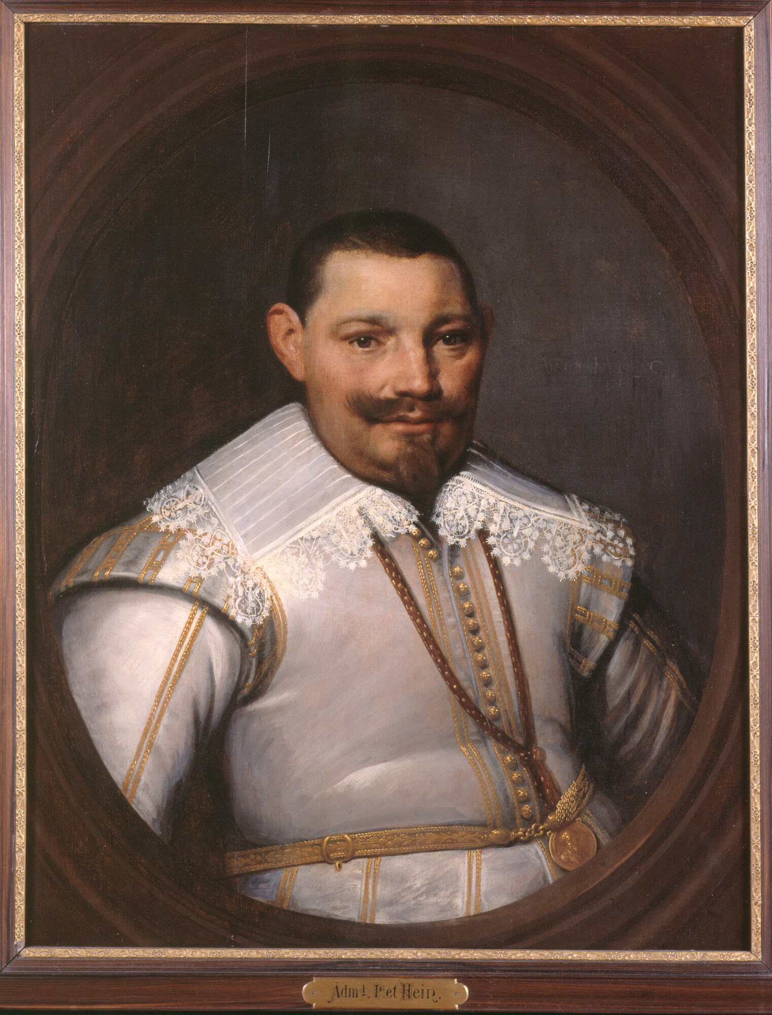 B.0183; Portret van vice-admiraal Joost van Trappen Banckert; schilderij