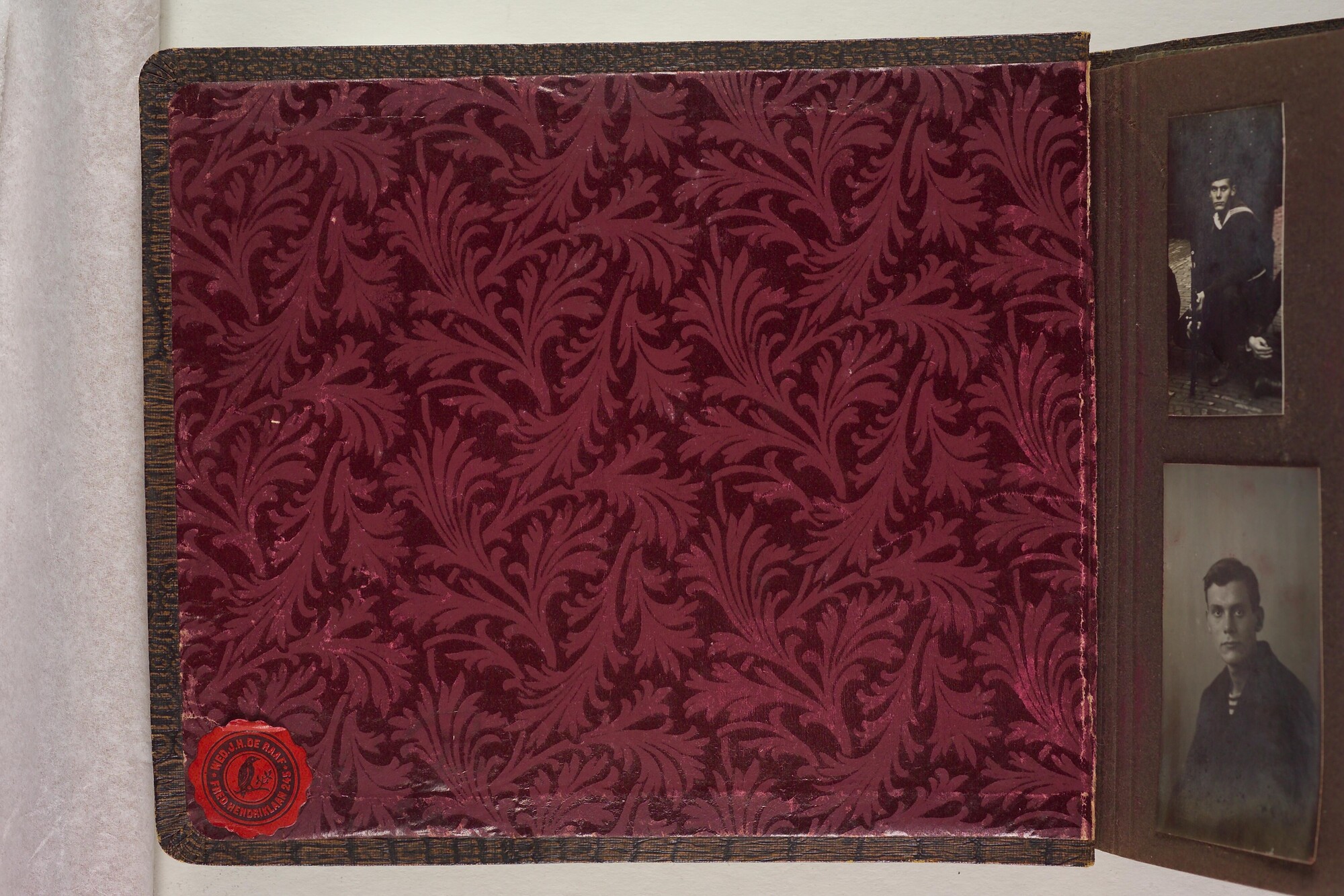 1995.1234; Fotoalbum van Jan de Groot, 1914 - 1928; fotoalbum