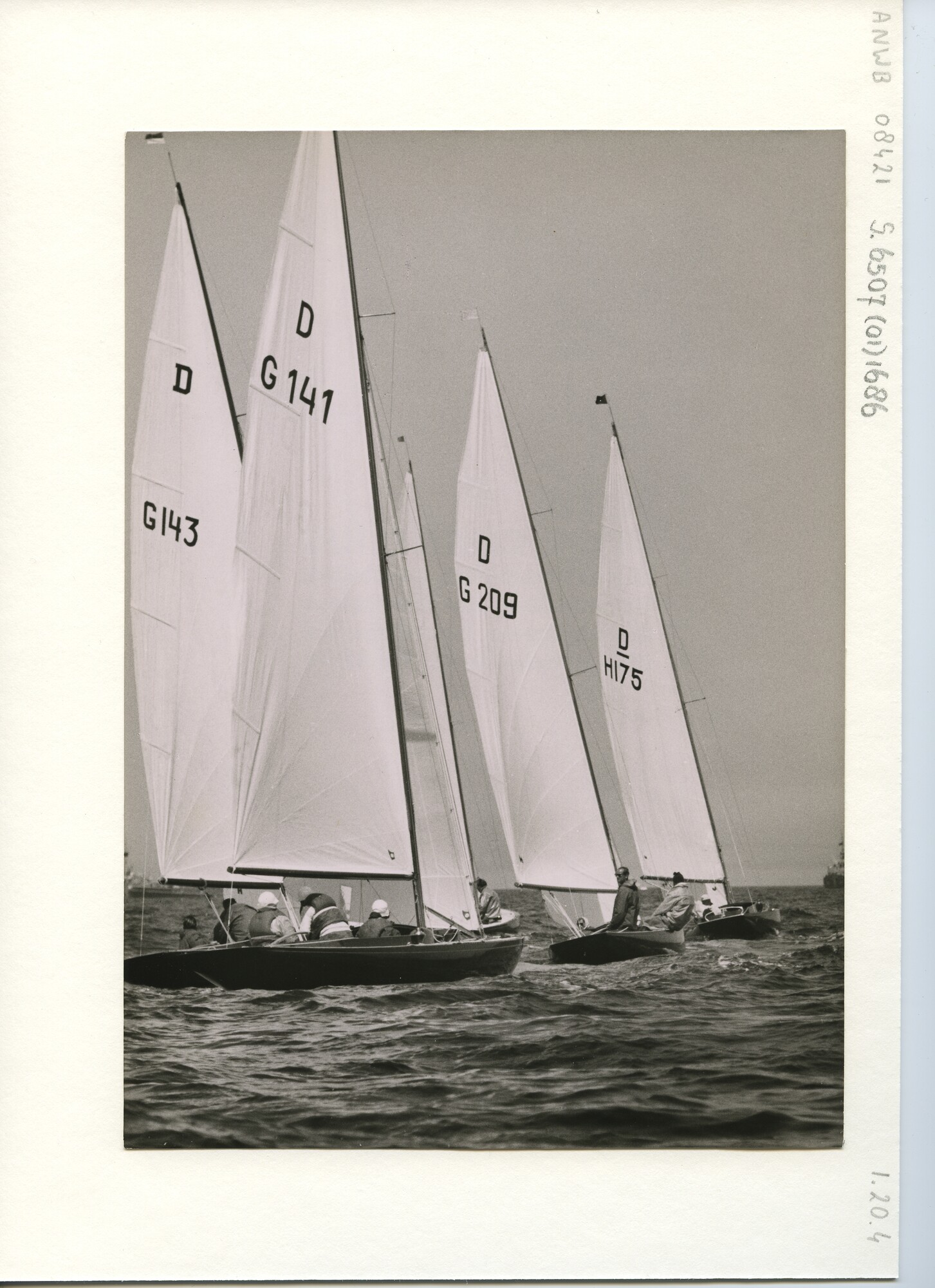 S.6507(01)1686; Foto Kieler Woche, 1960; foto