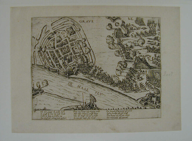 A.0145(027)269; Grave door Parma genomen, 6 juni 1586; prent