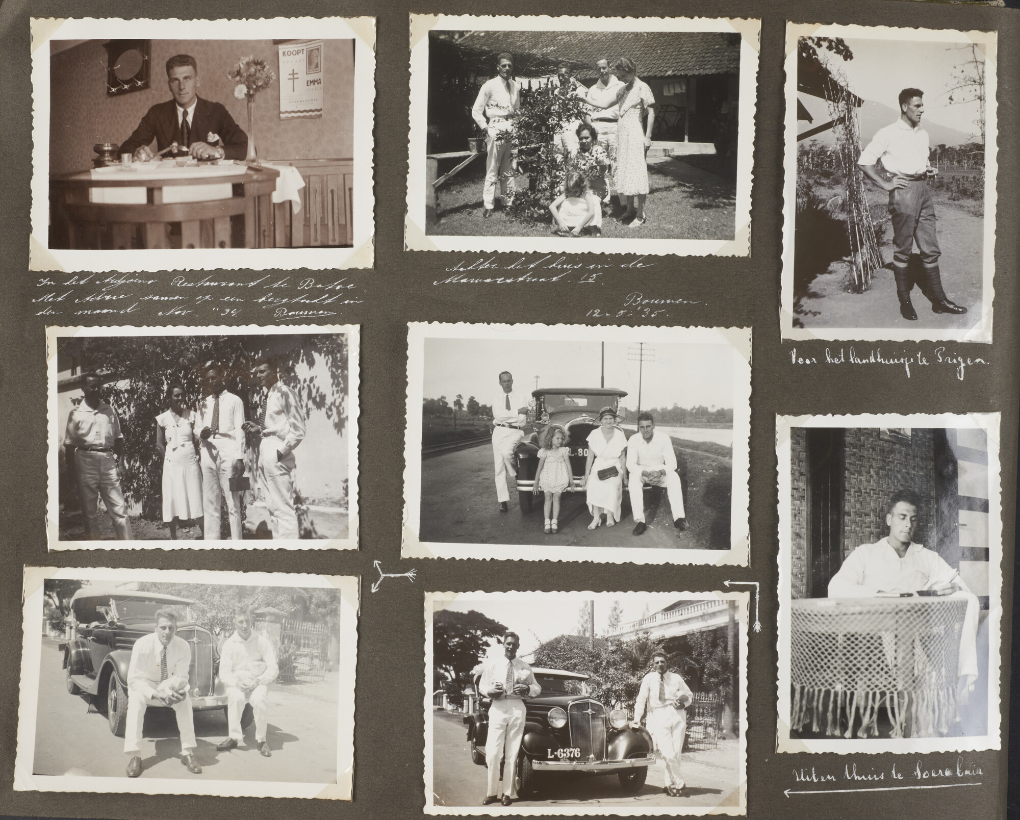 2019.0972; Fotoalbum van luitenant-ter-zee 2e klasse bij de Dienst der Conservatie Bouwen Huisman (1912-2001); fotoalbum