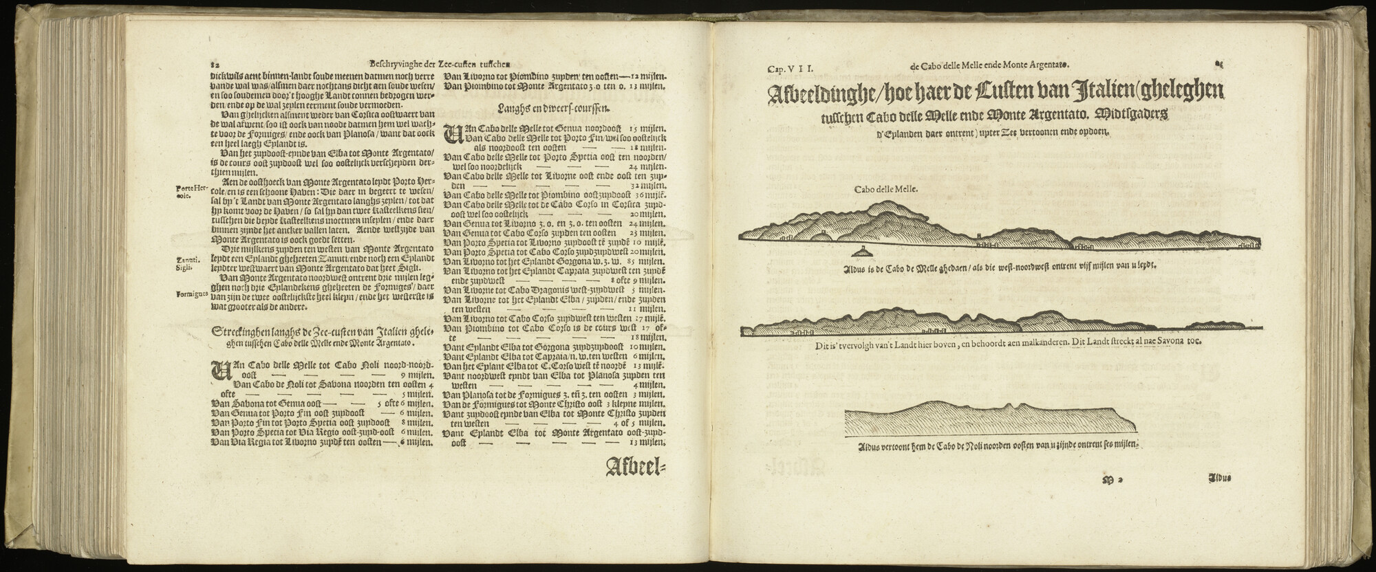 S.2856 [kaart 194]; Beschrijvingen en kustaanzichten van Noordwest-Italië; kaart