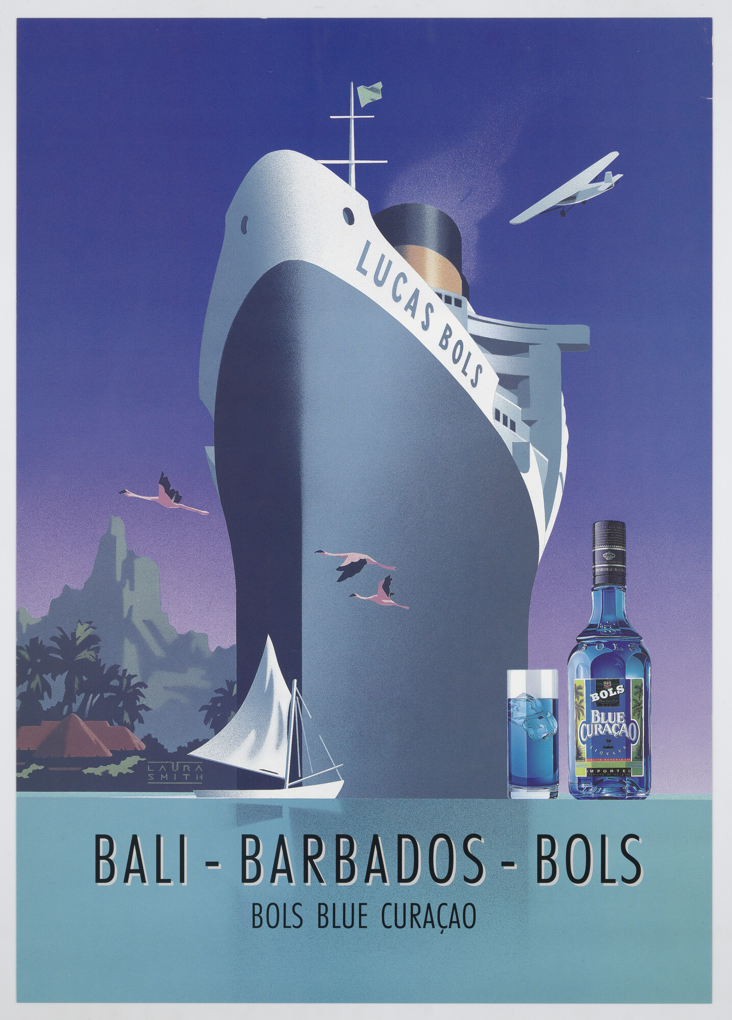 2002.0804; Bali - Barbados - Bols; affiche
