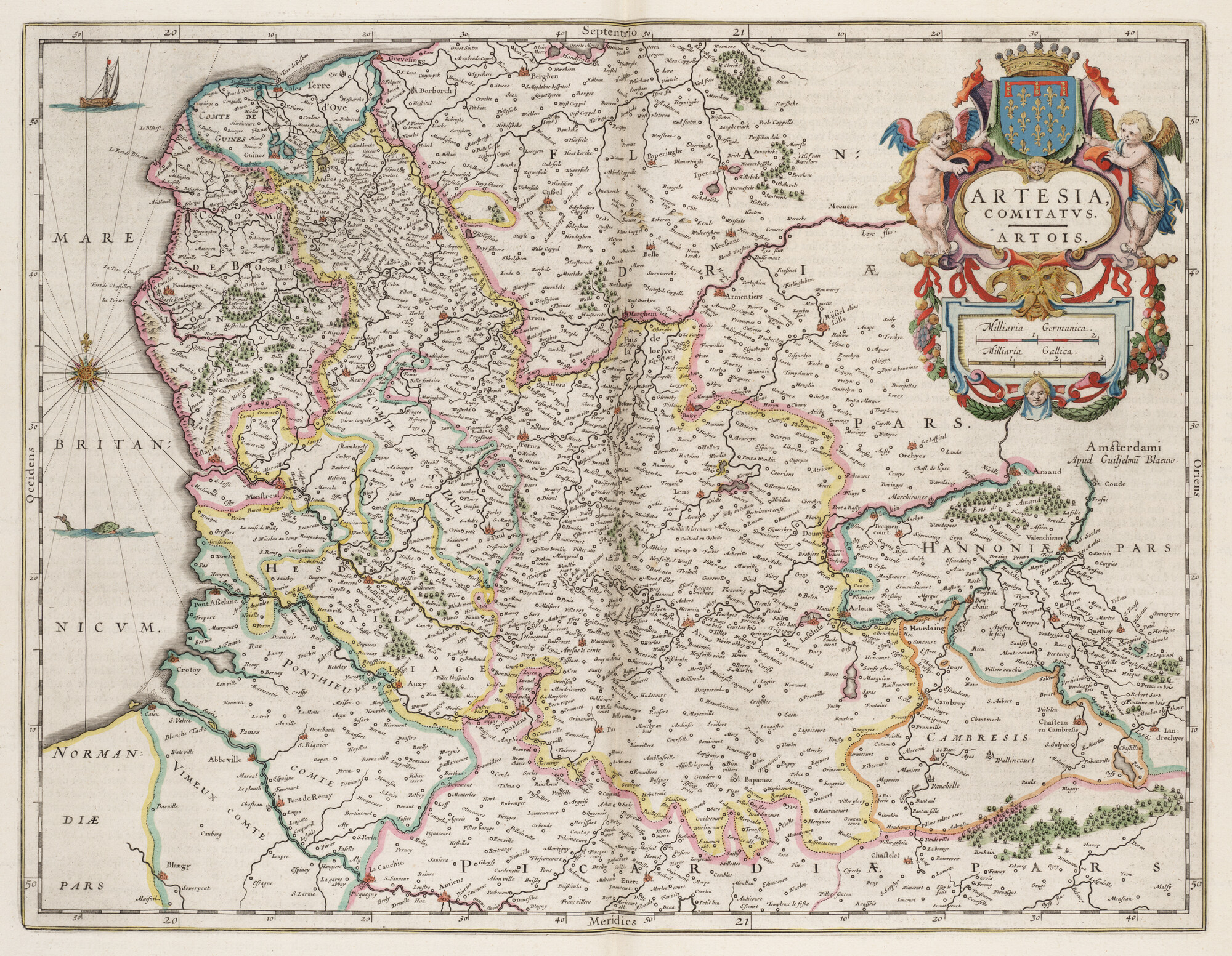 S.1034(03) [kaart 013]; Kaart van Artois; landkaart