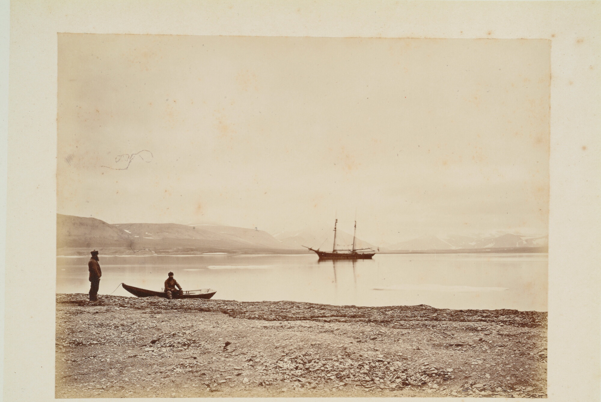 S.2956(08); Album met foto's van de Eerste Noordpoolexpeditie van de Willem Barents; fotoalbum