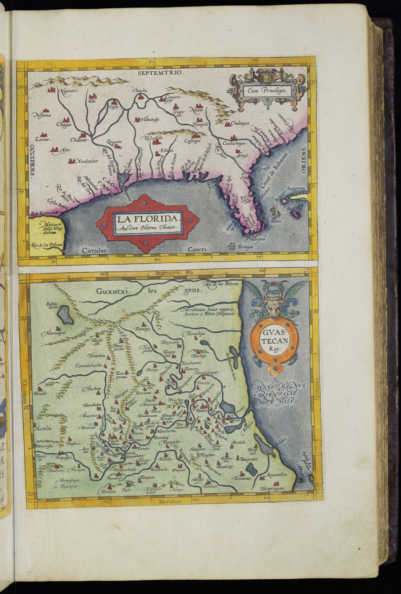 A.0145(232) [kaart 011]; Kaart van Westelijk Zuid-Amerika, kaart van Zuidoost-Amerika en kaart van Noordoost-Mexico; kaart