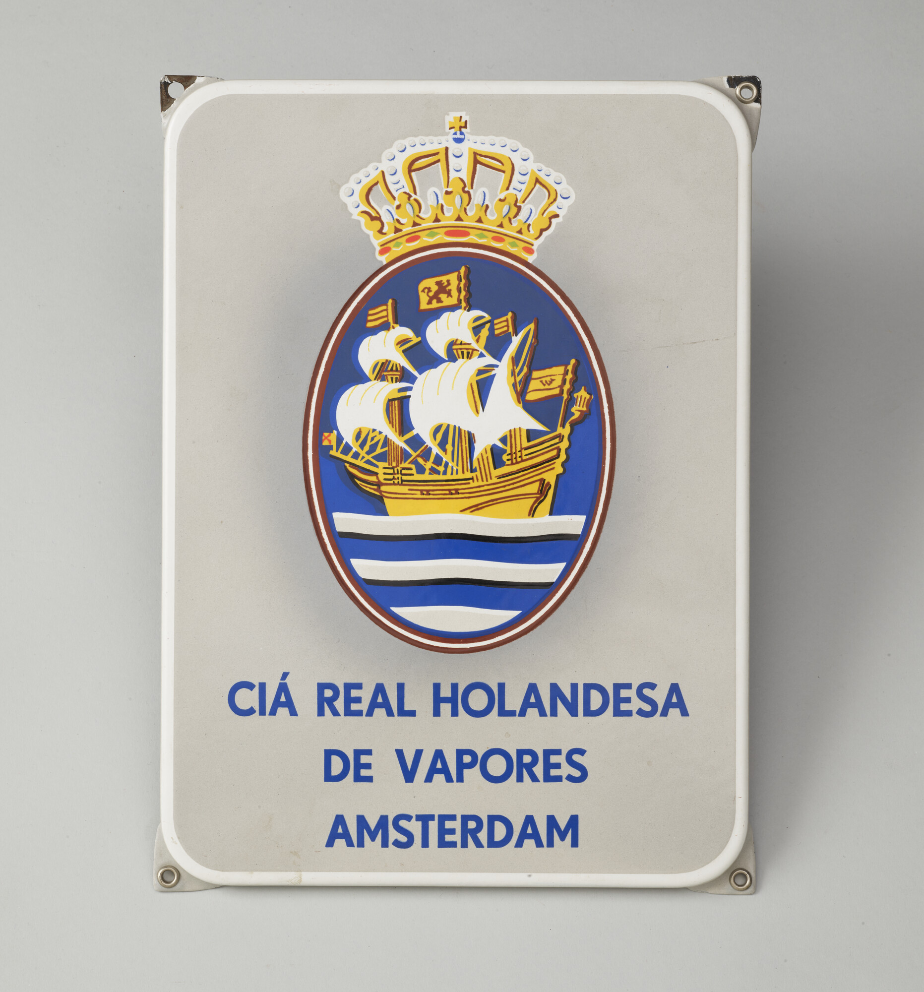 A.5716(02); Reclamebord, geëmailleerd; reclamebord