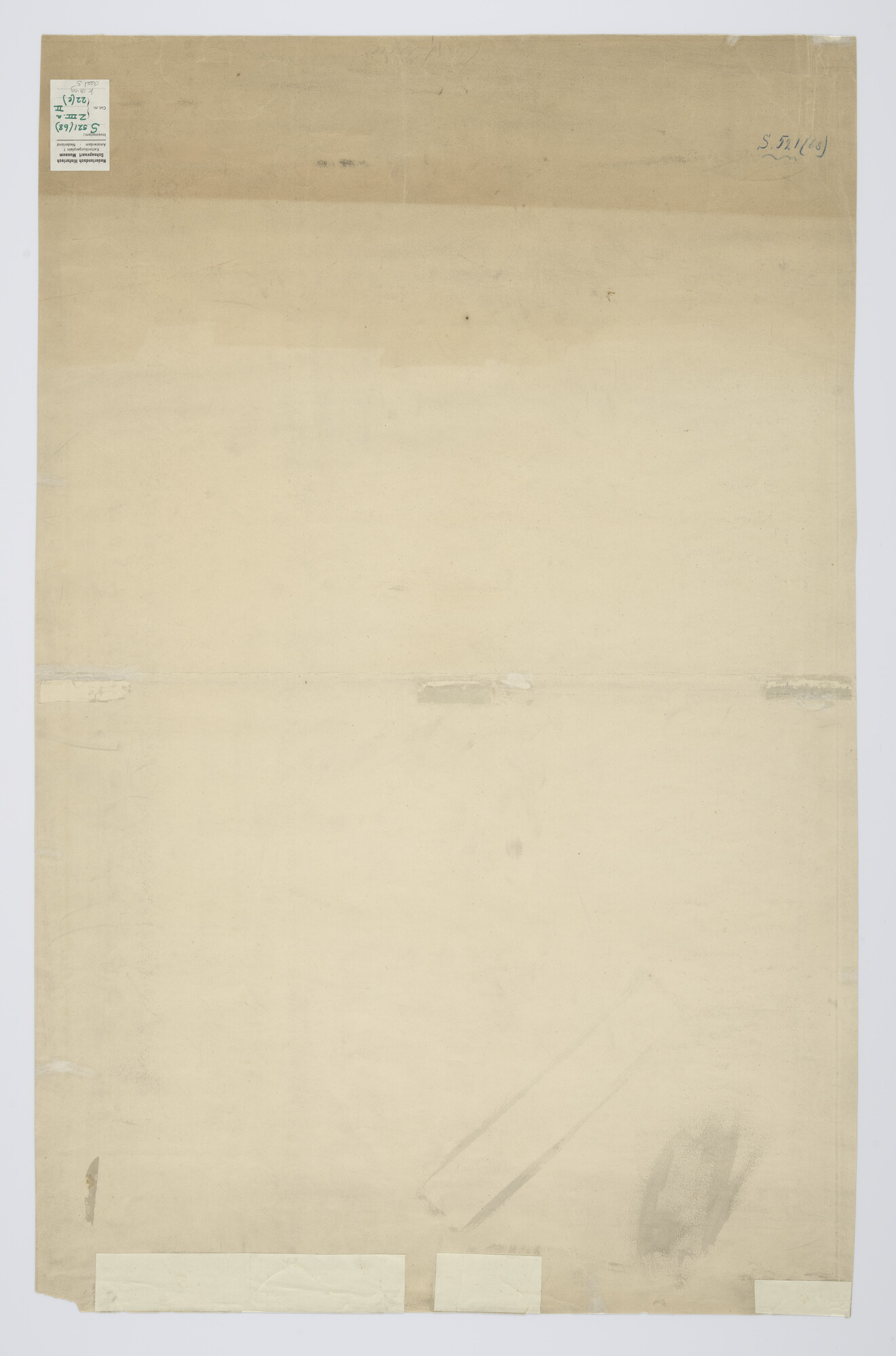 S.0521(068); Kaart in 5 bladen van Java en omliggende eilanden door jhr P. Melvill van Carnbee opgenomen in opdracht van E. Lucas 1842; zeekaart
