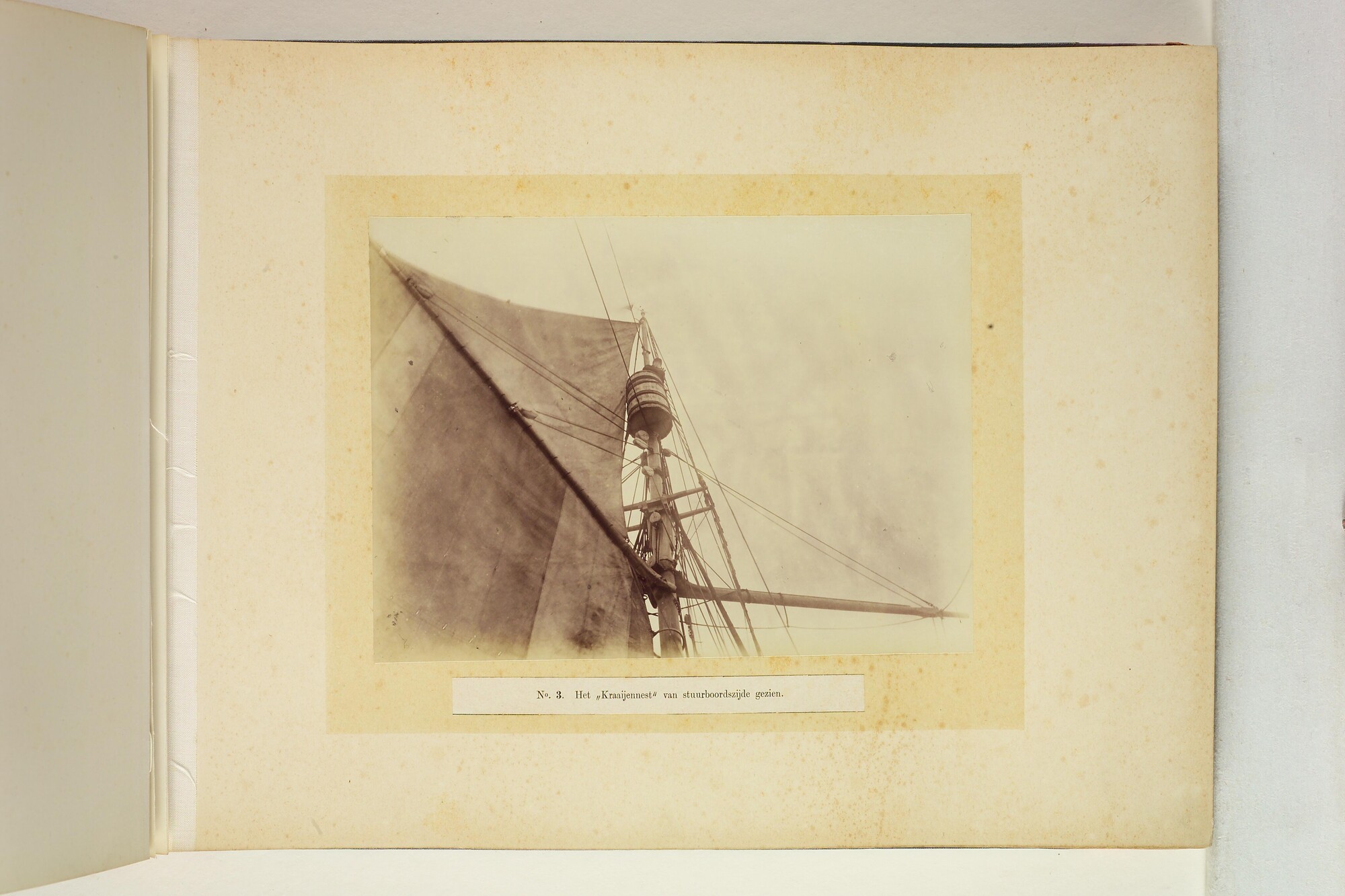 S.2956(09); Album met foto's van de Tweede Noordpoolexpeditie van de Willem Barents; fotoalbum