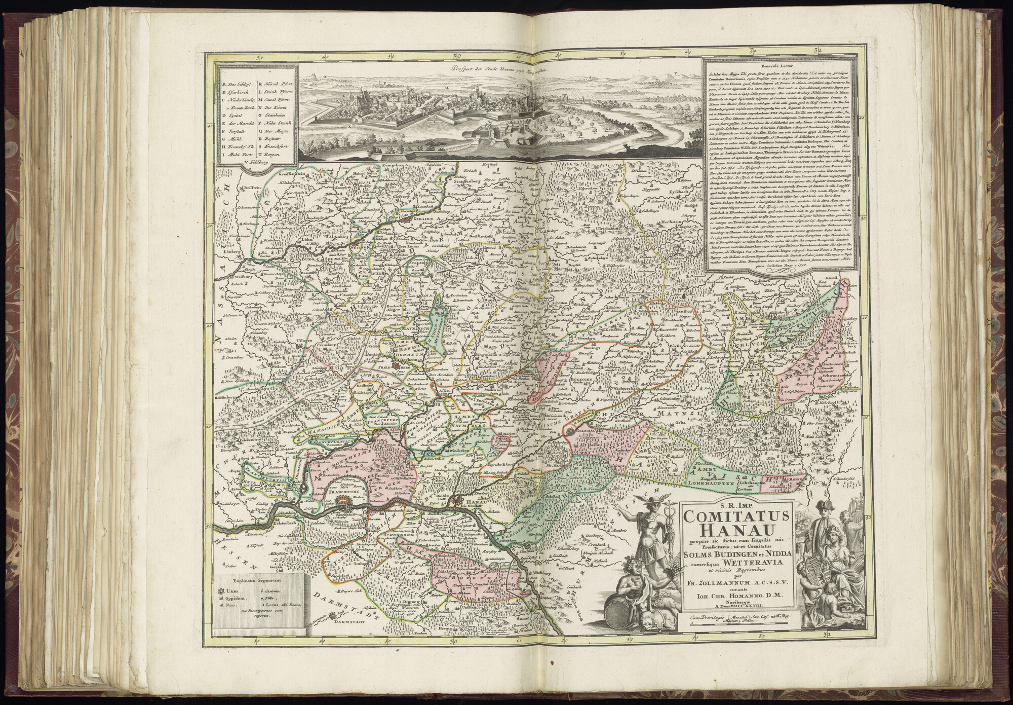 B.0032(028) [kaart 095]; Kaart van Centraal-Duitsland; kaart