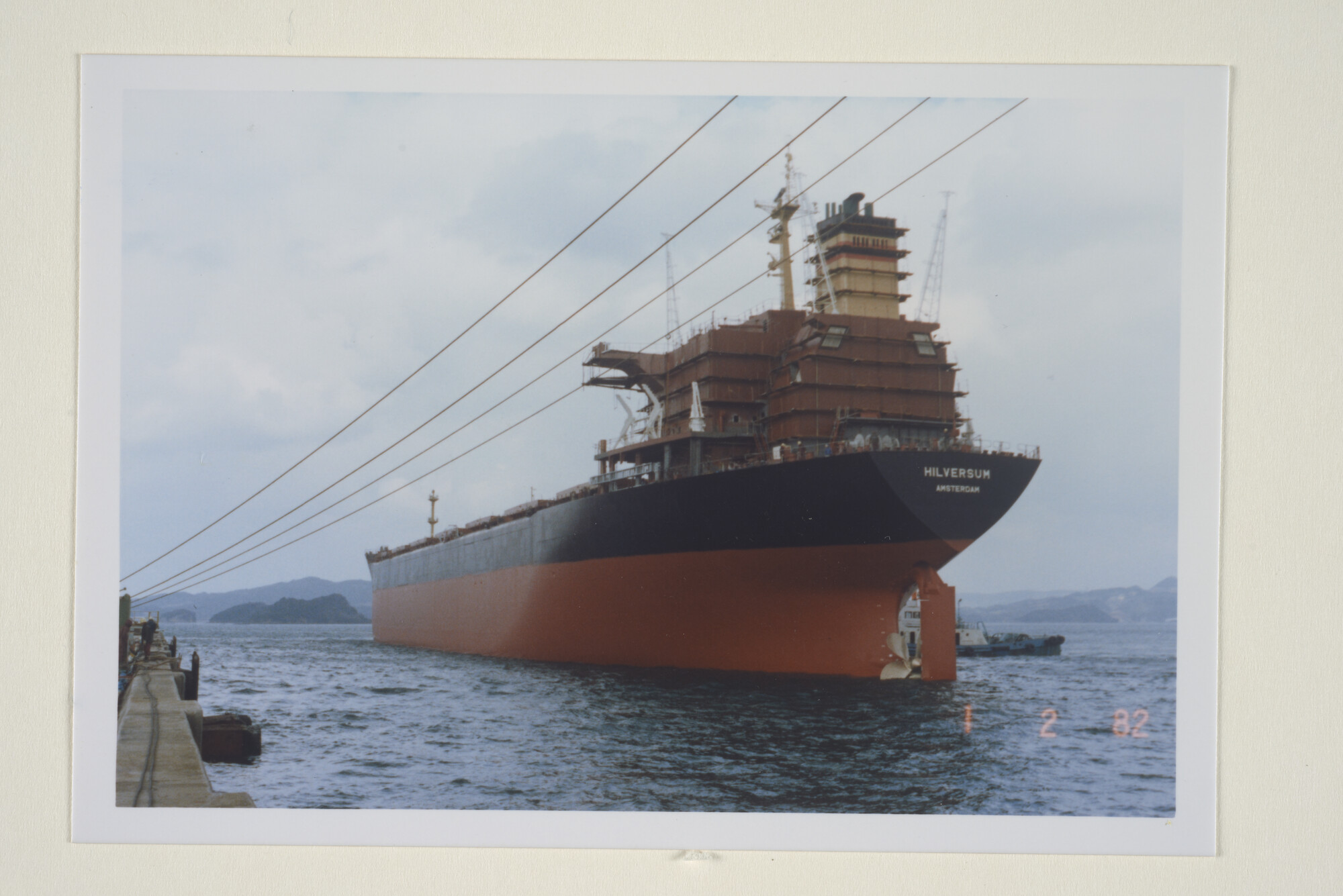 1996.0557; Kleurenfoto's van het bezoek van de directie van de Stoomvaart Maatschappij 'Oostzee' aan de Japanse werf Namura Shipbuilding & Enginering Co; fotoreportage