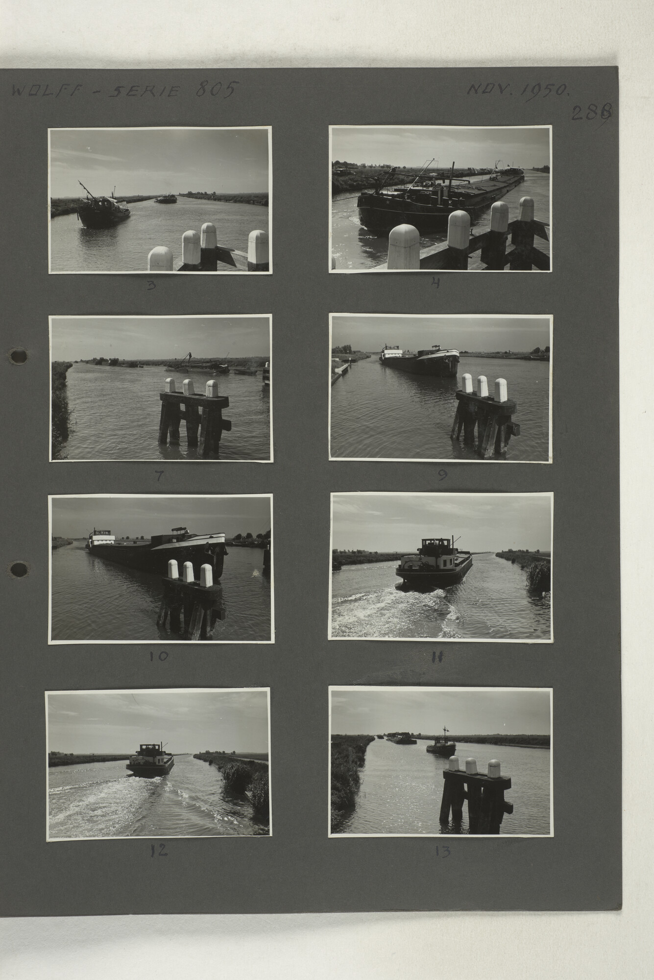 1998.2181; Omslag met een grote hoeveelheid proef foto's gemaakt in opdracht van de Gemeente Handelsinrichtingen en de Vereniging "de Amsterdamsche Haven" te Amsterdam.; omslag