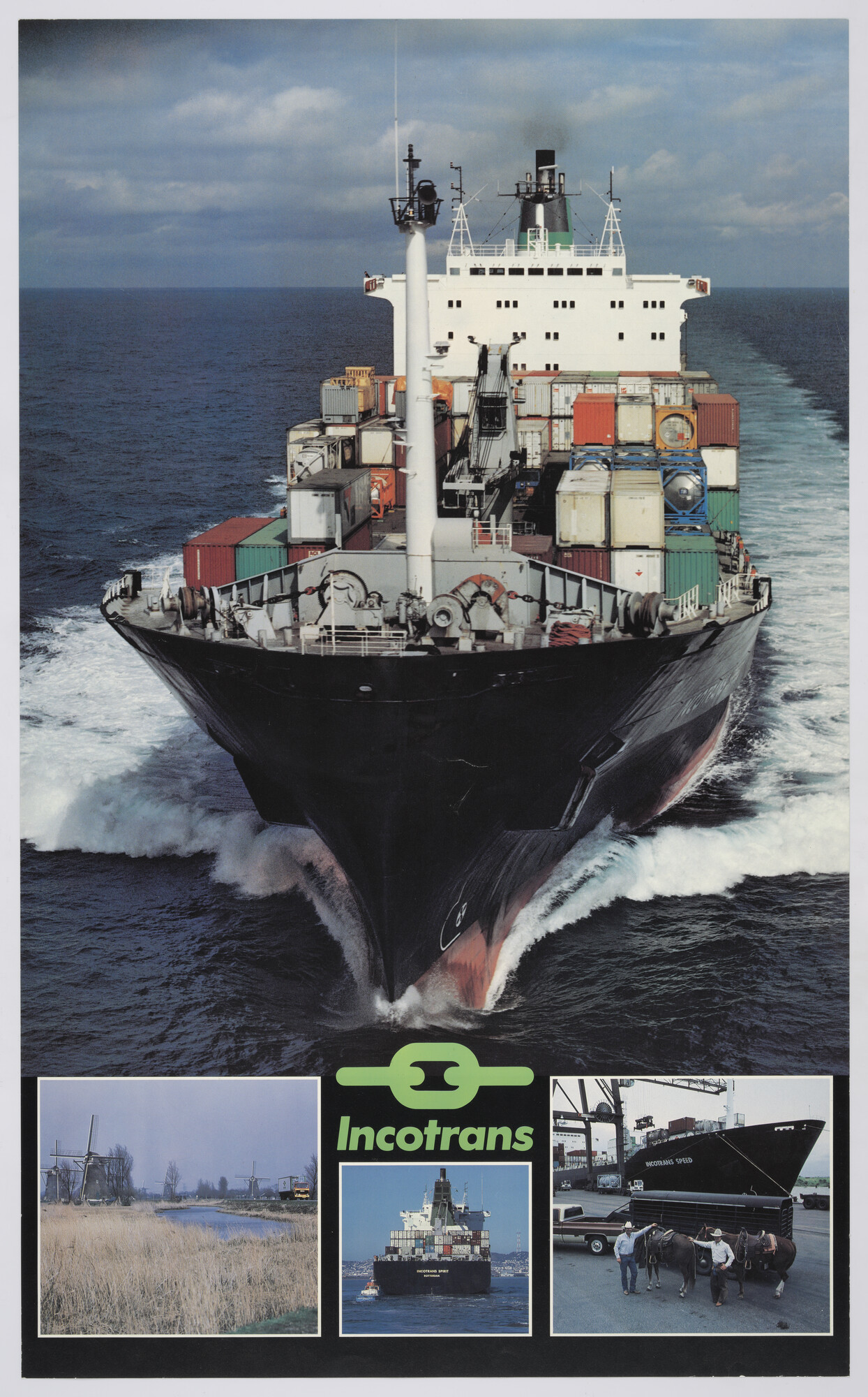 1989.1071; Rederij Incotrans, circa 1985; affiche
