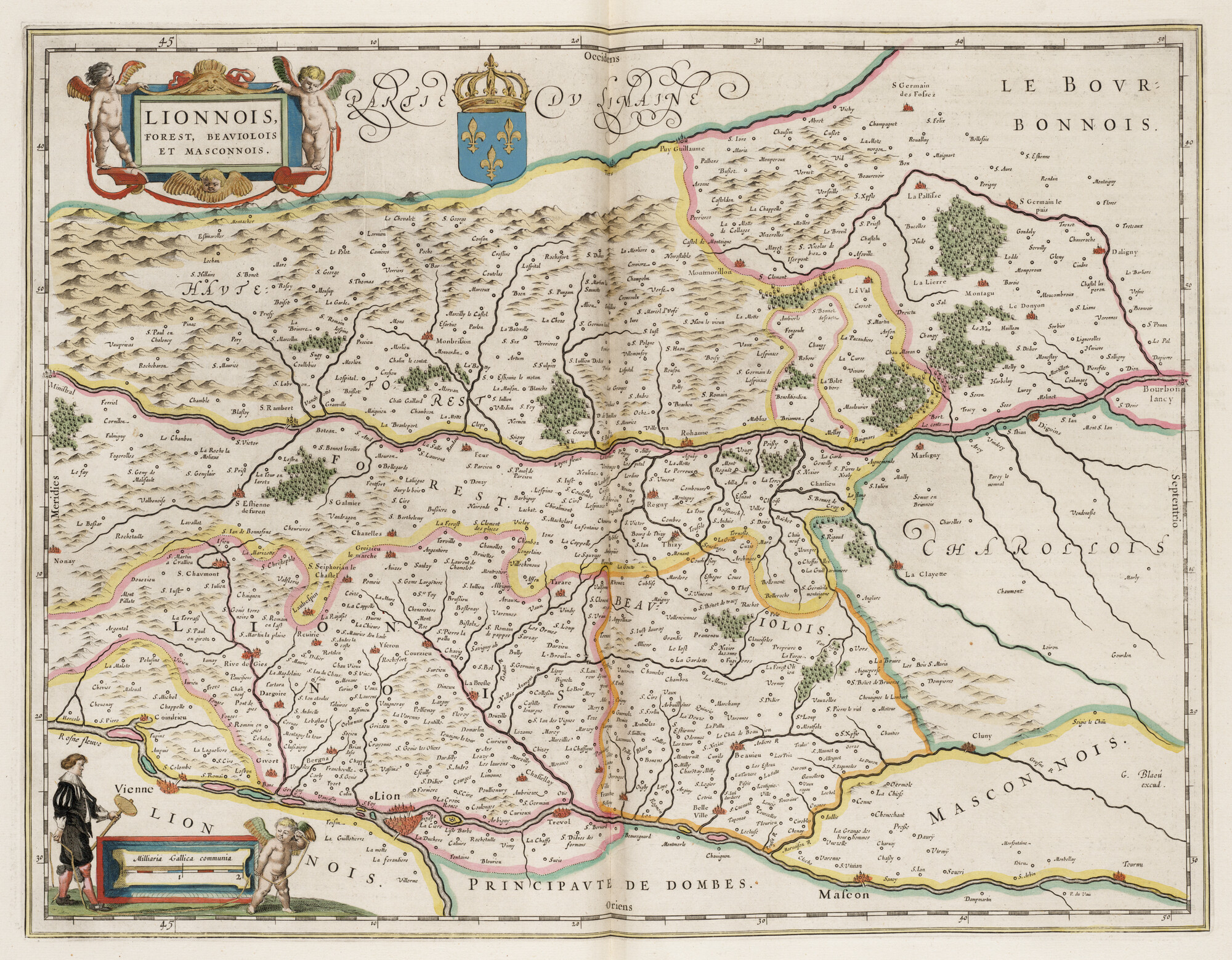 S.1034(06) [kaart 031]; Kaart van Lyonnais; landkaart