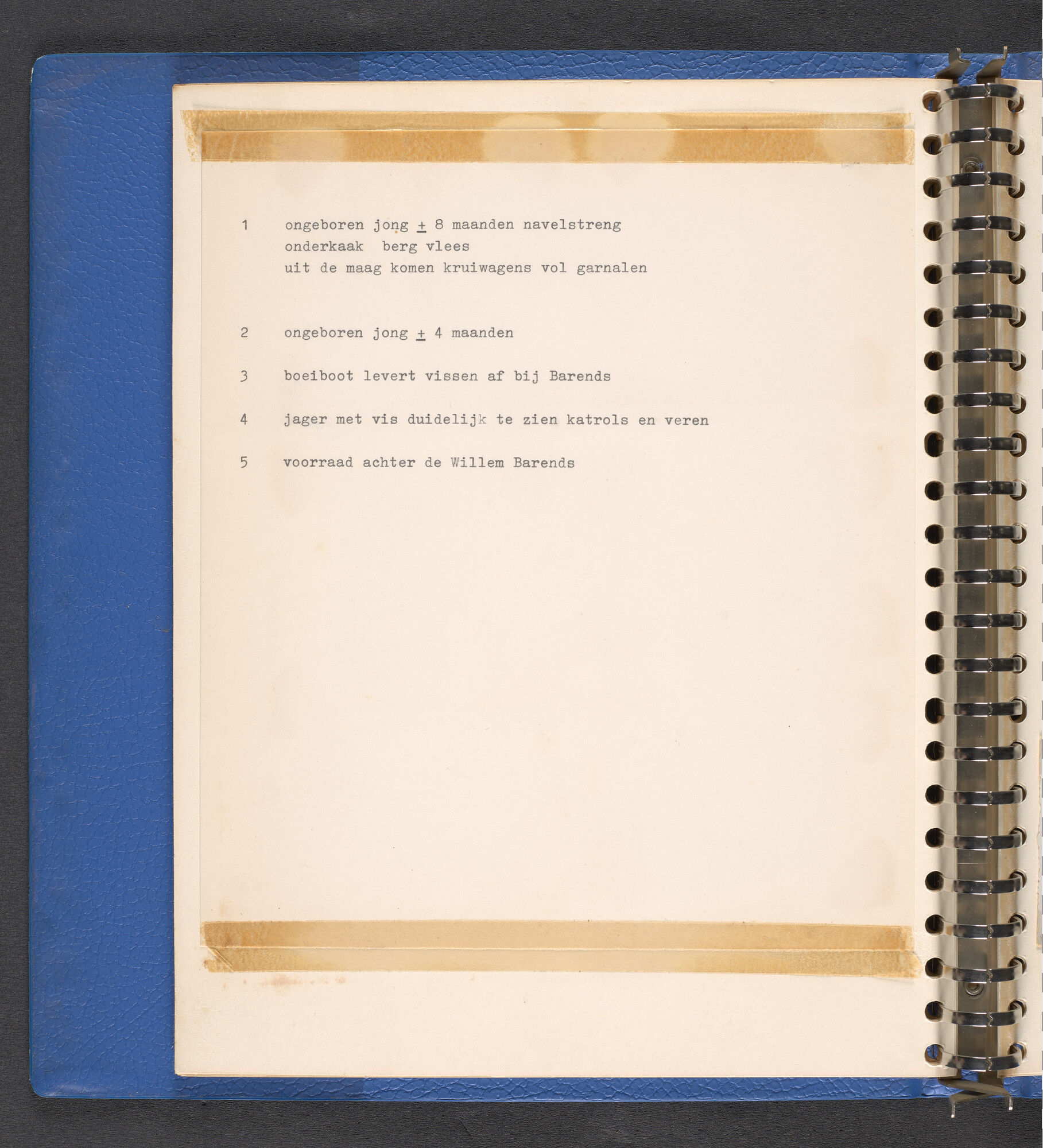 2022.1516; Multomap met foto's gemaakt tijdens reizen van walvisfabrieksschip Willem Barendsz (I), seizoenen 1947-'48 t/m 1950-'51; fotoalbum