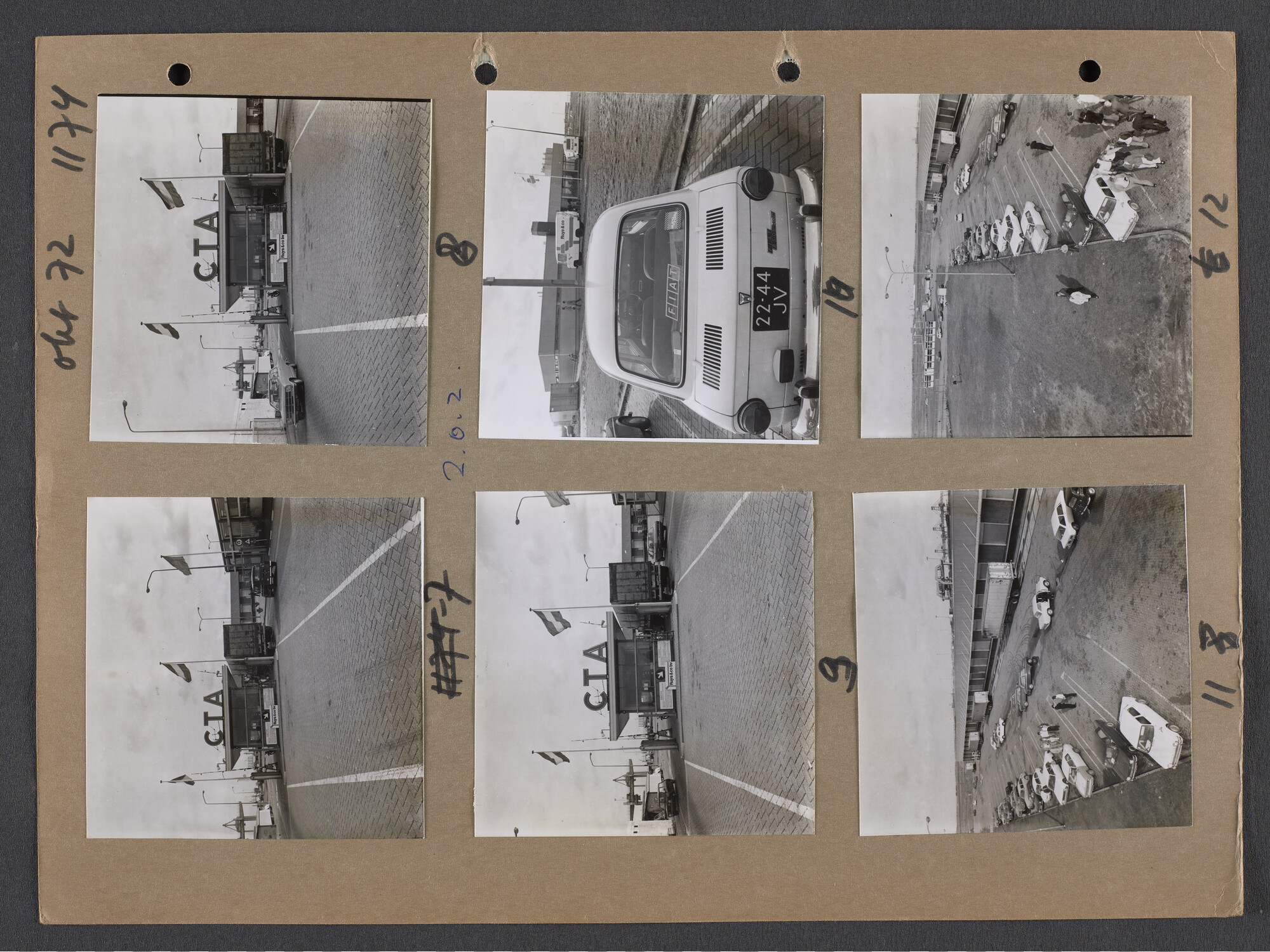 S.9102(30); Multomap met foto's door Ben Burgers, samengesteld door de Vereniging De Amsterdamsche Haven; foto