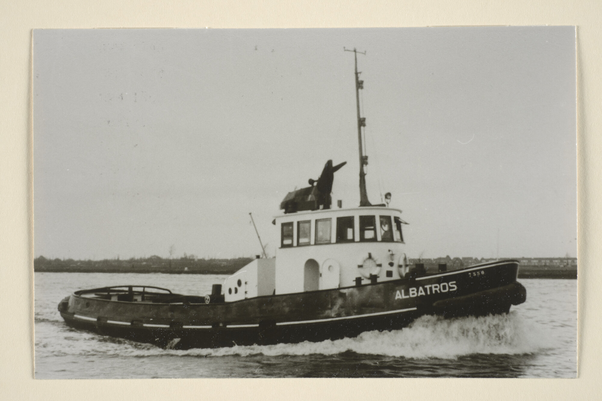 1996.1157; De havensleepboot ss. 'Albatros' van de KNSM; foto