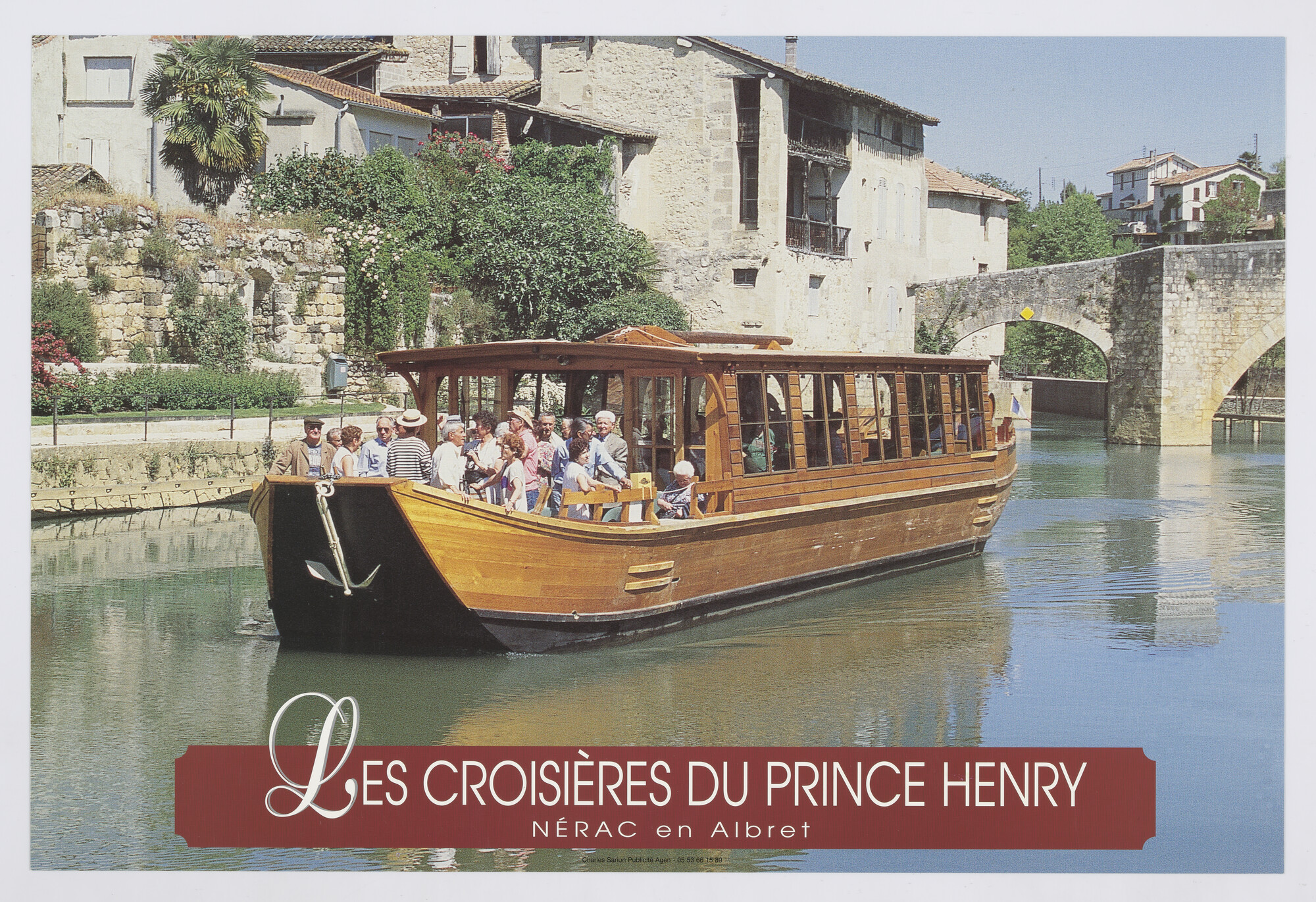 1999.3910; Les Croisières du Prince Henry. Affiche uitgegeven ter bevordering van het [...]; affiche