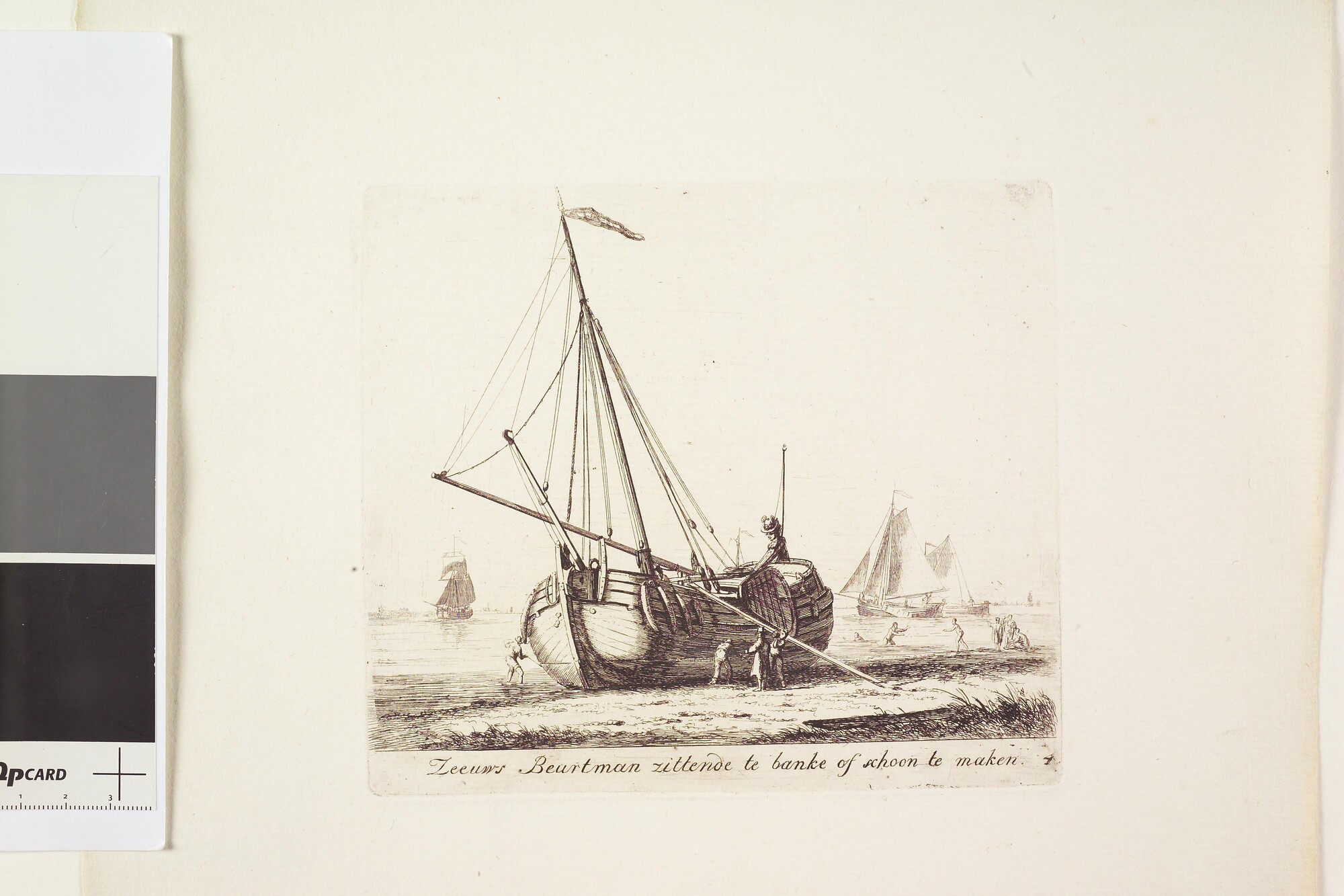A.0072(04); Prent van een Zeeuwse poon; prent