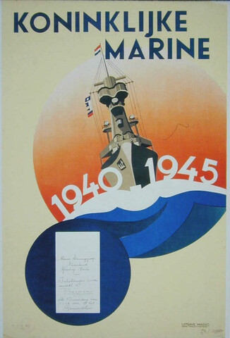 A.5755(06); Wervingsaffiche van de Koninklijke Marine; affiche