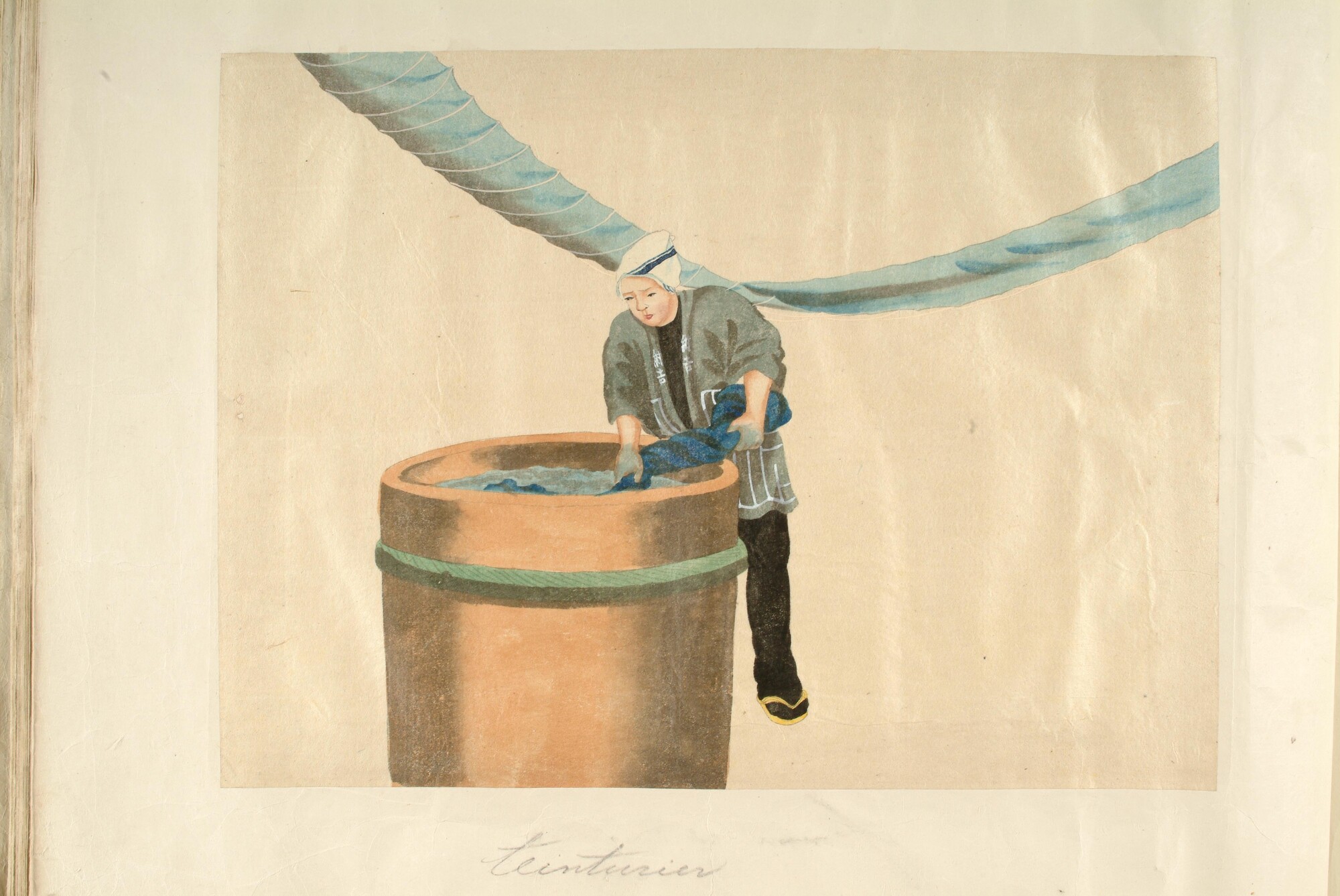 S.3628(02); Album nr. 1 uit een serie van drie van de Nederlandse consul in Japan Dirk de Graeff van Polsbroek; fotoalbum