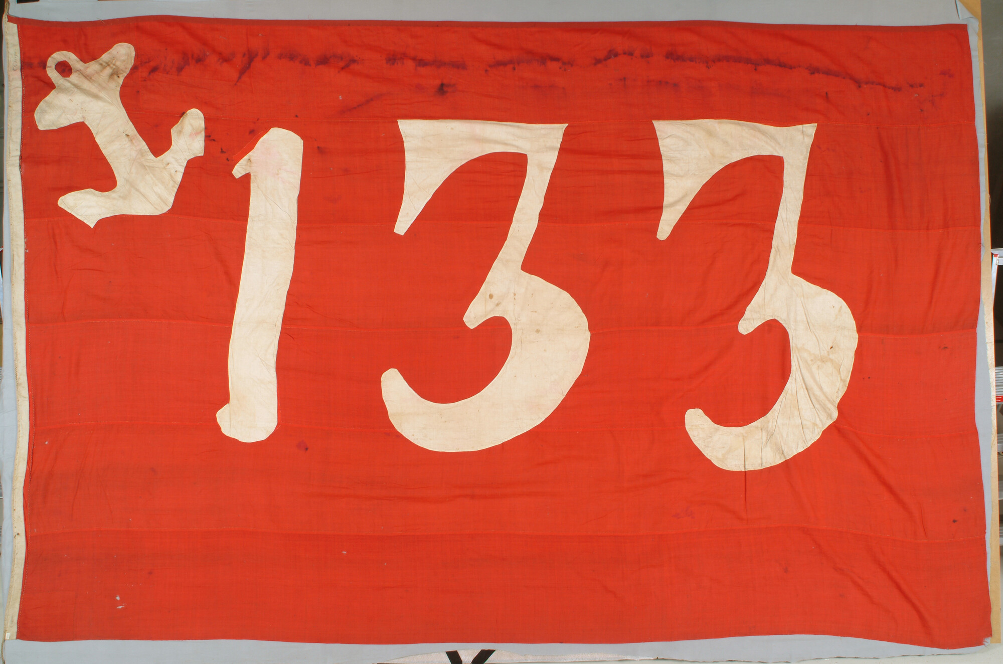 S.3353; Vlag van het college Zeemanshoop te Amsterdam; vlag