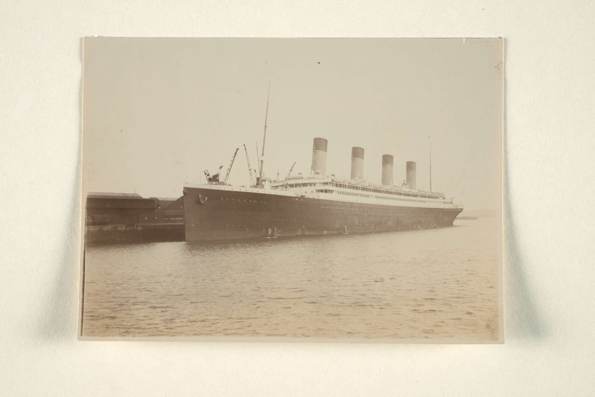 1997.1423; Het Britse passagiersschip ss. 'Olympic' van de White Star Line Ltd; foto