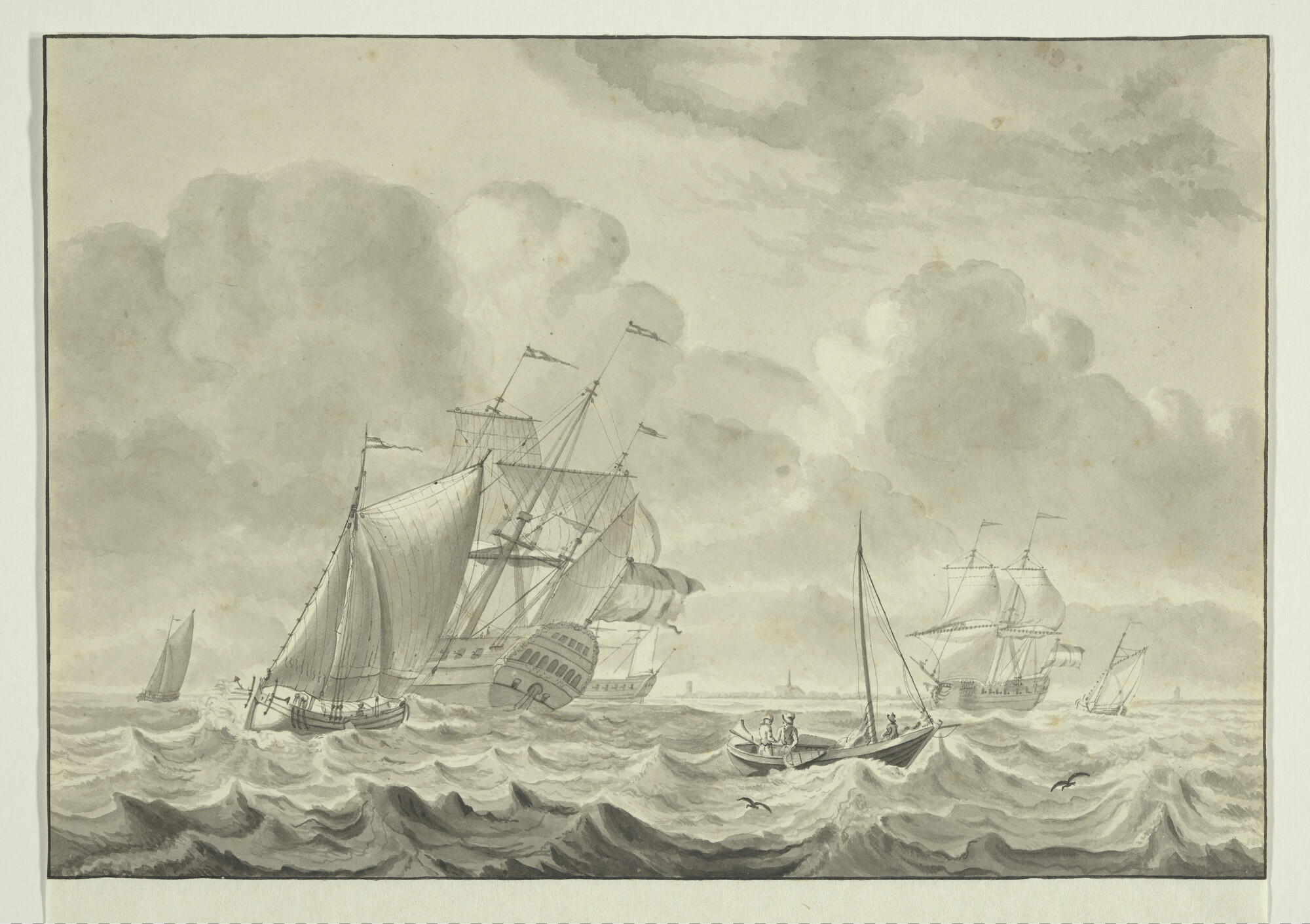 S.1603(18); Scheepvaart op ruim water; tekening