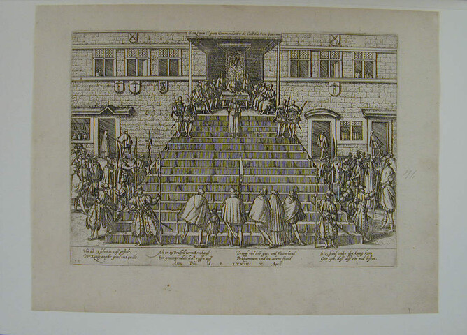 A.0145(027)138; Pardon te Brussel afgekondigd, 5 april 1574; prent