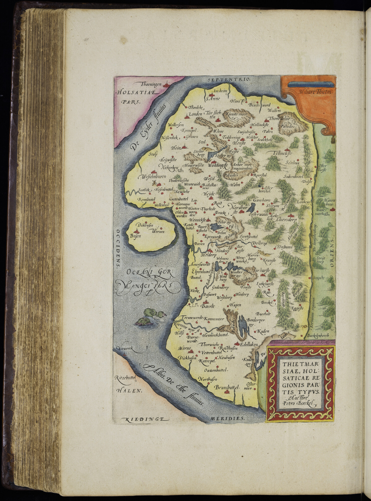 A.0145(232) [kaart 051]; Kaart van Noord-Duitsland; kaart