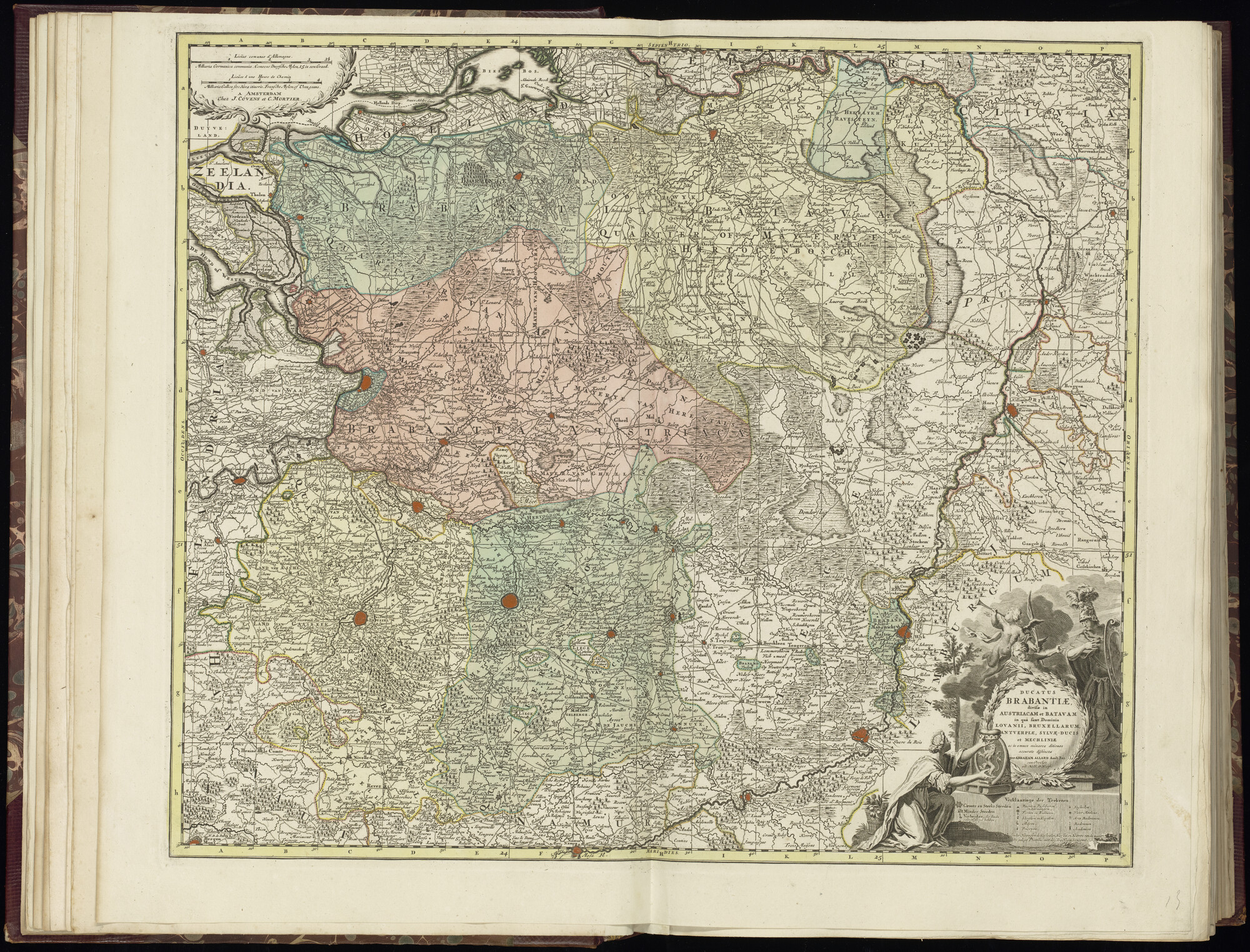 B.0032(029) [kaart 011]; Kaart van Zuid-Nederland en België; kaart