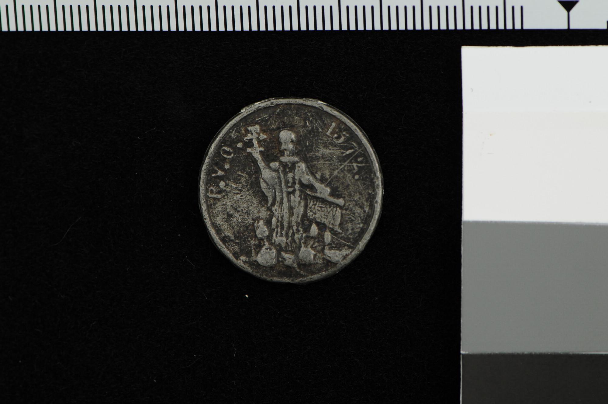 A.0048(15); Penning op het derde eeuwfeest van de inname van Den Briel, 1872; penning