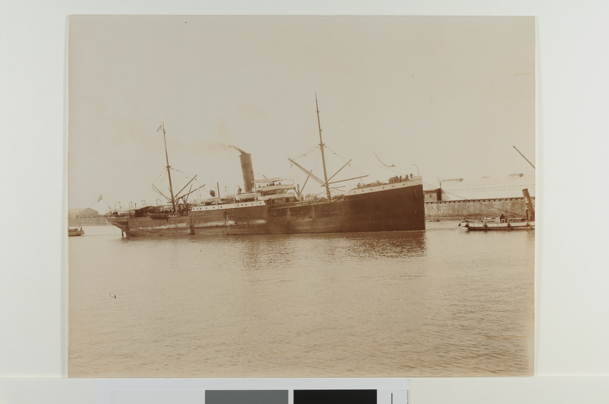 S.6483(4060)21; Foto's van de havenaanleg in Buenos Aires (Argentinië) in 1902; fotoreportage