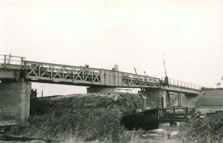 S.5219(12)0577; Foto van de keersluis bij Kadoelen in de Noordoostpolder; foto