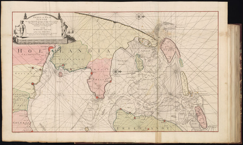 B.0032(033) [kaart 037]; Kaart van Noord-Nederland; kaart