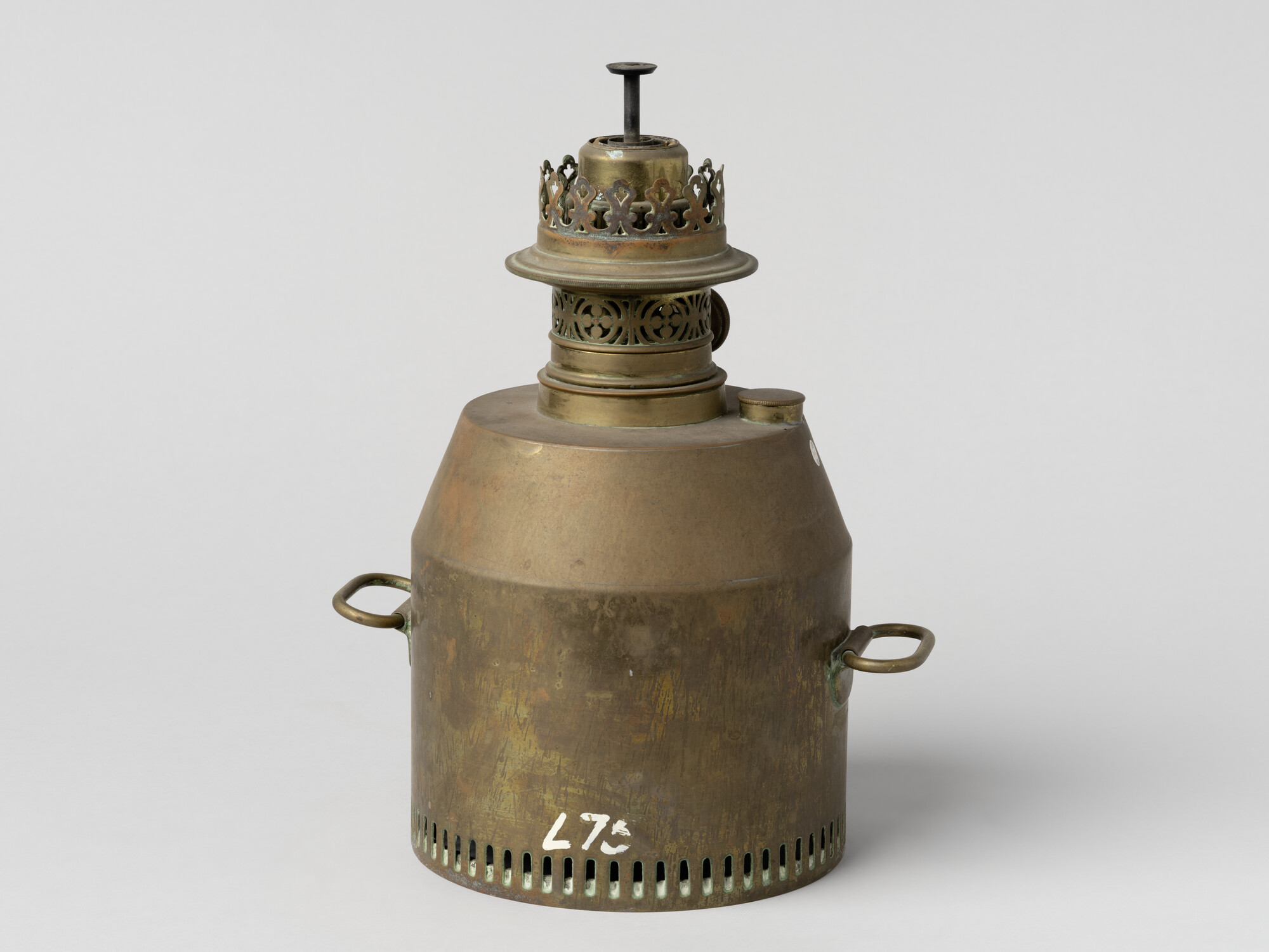 RB.0110(11); Olielamp, staand; lamp
