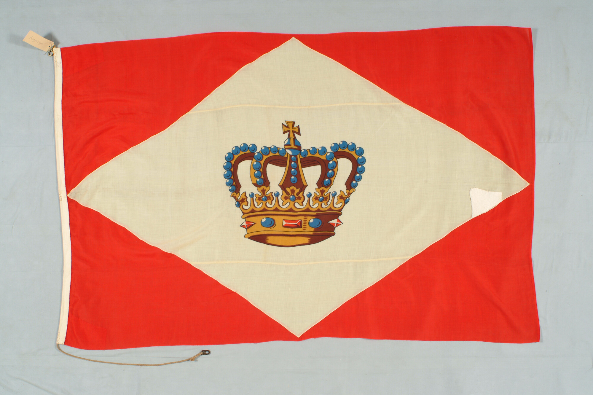 A.4975(19)1; Rederijvlag van de KPM te Amsterdam; vlag
