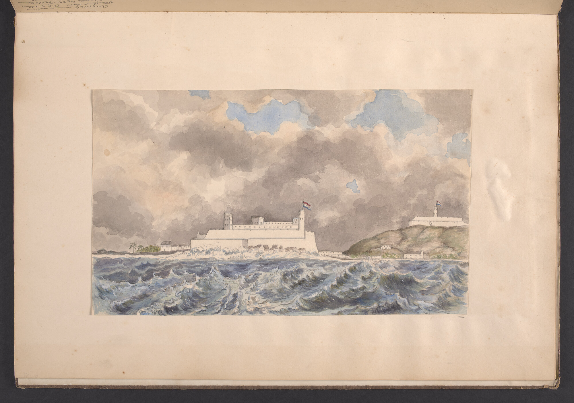 S.1277(09)53; Album met tekeningen van Dirk Muller, Jacob Swart en W. Stort; album