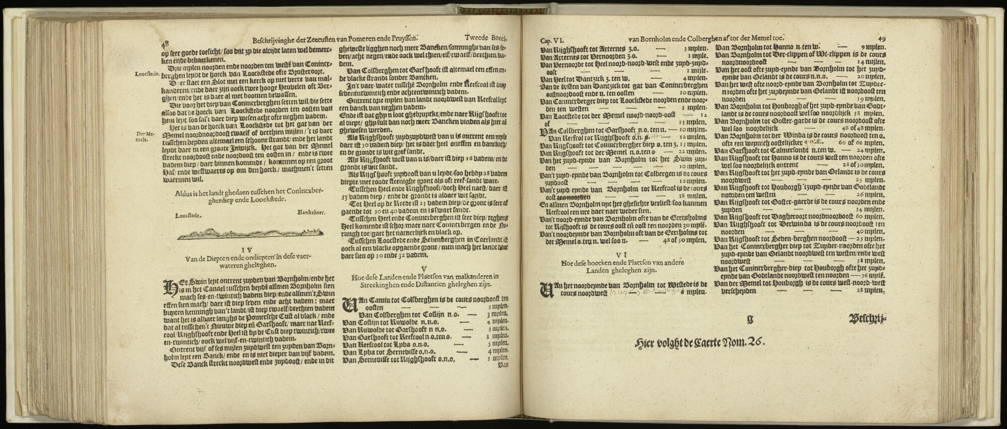 S.1496 [kaart 096]; Beschrijving en kustaanzicht van Litouwen; kaart