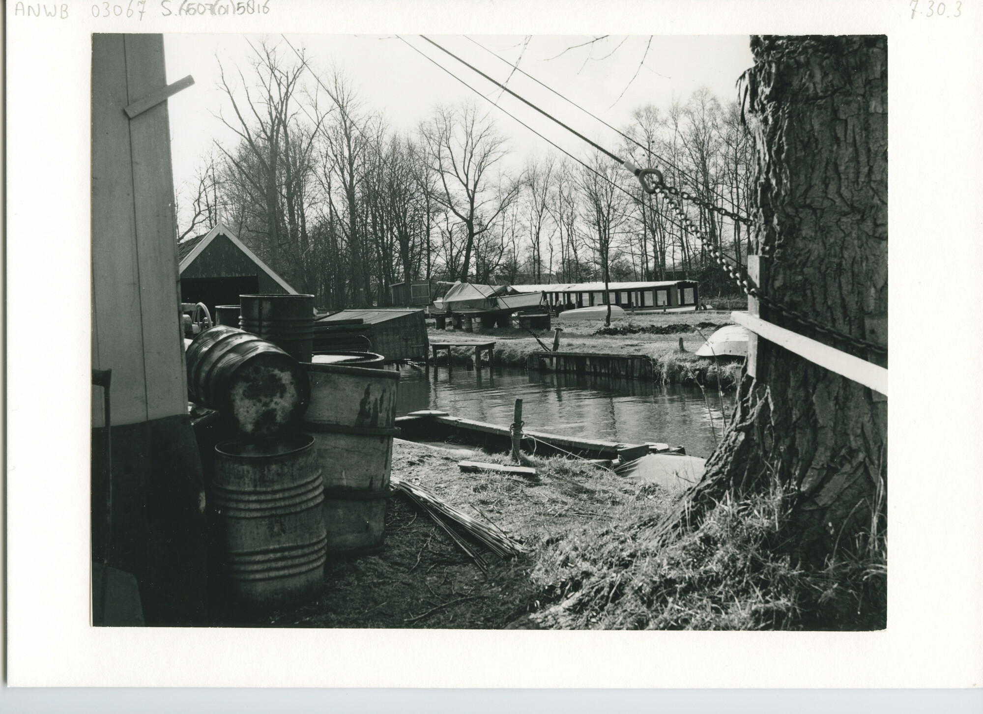 S.6507(01)5816; Foto van het Paterswoldsemeer; foto