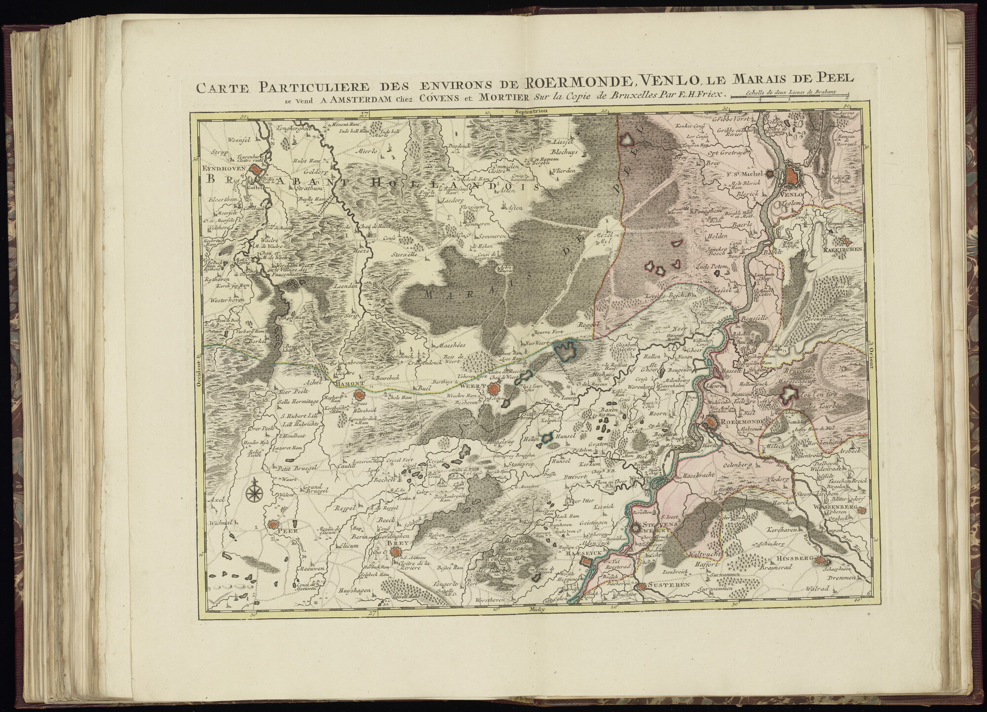 B.0032(032) [kaart 034]; Kaart van Nederland; kaart