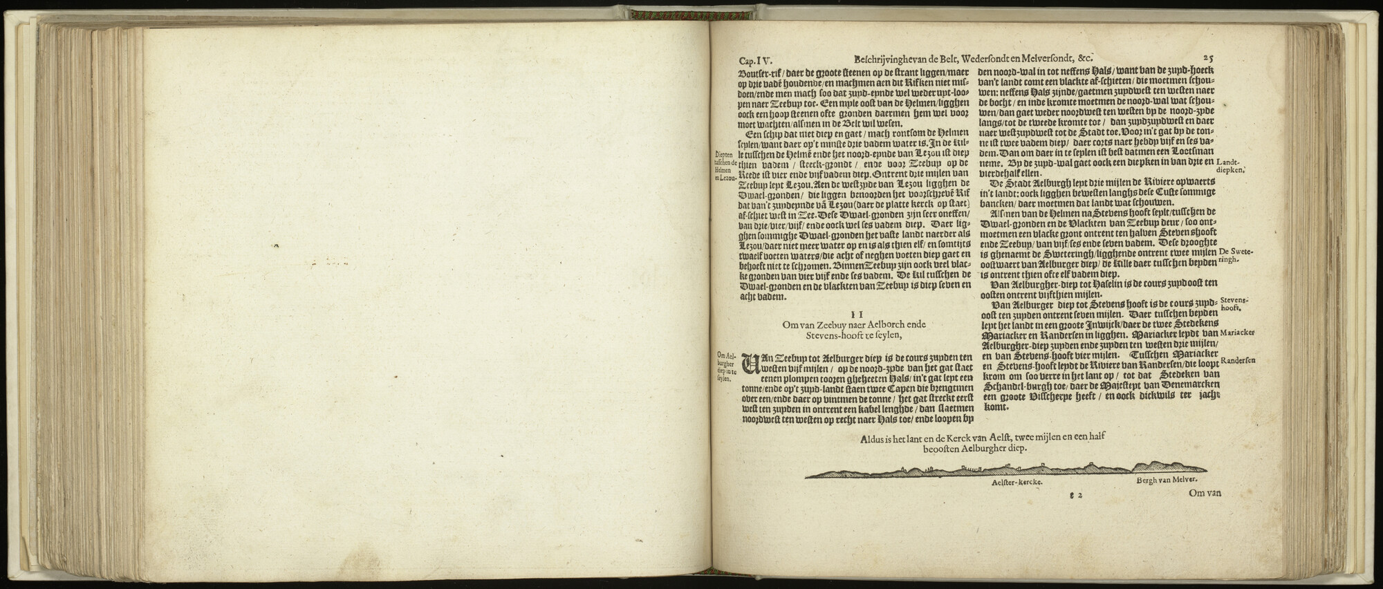 S.1496 [kaart 089]; Beschrijving en kustaanzicht van Noord-Denemarken; kaart