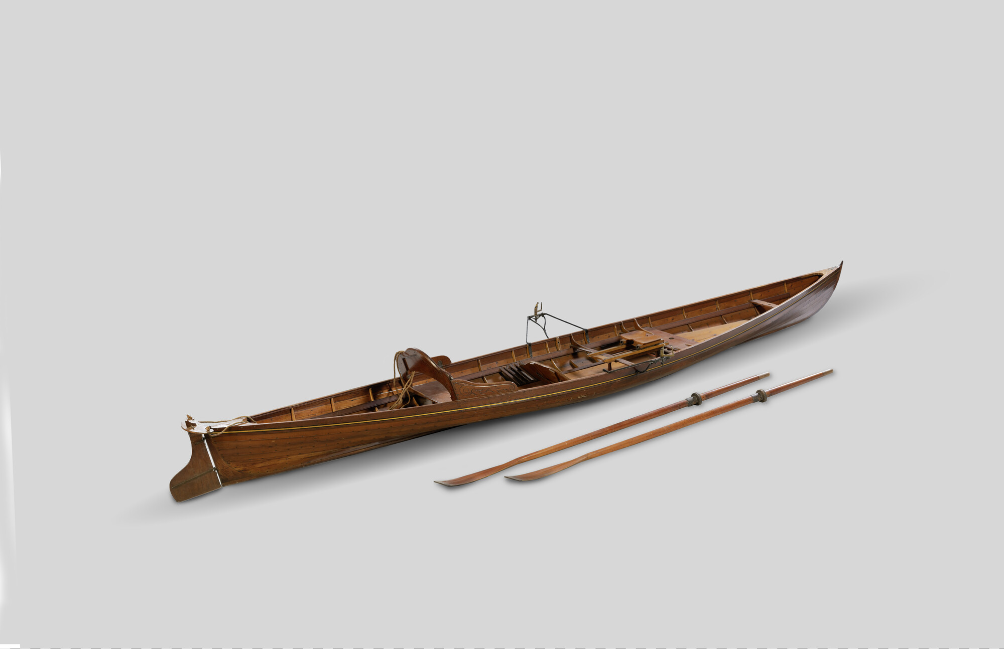 S.6472; Eenpersoons outrigged wherry Alcyon; vaartuig
