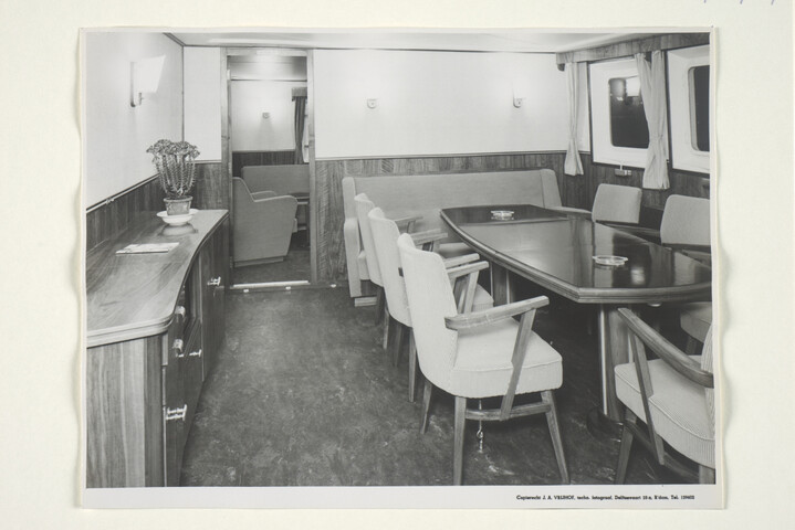 S.5219(12)0293; Interieurfotos genomen aan boord van de tanker ms. Airismaa [...]; fotoreportage