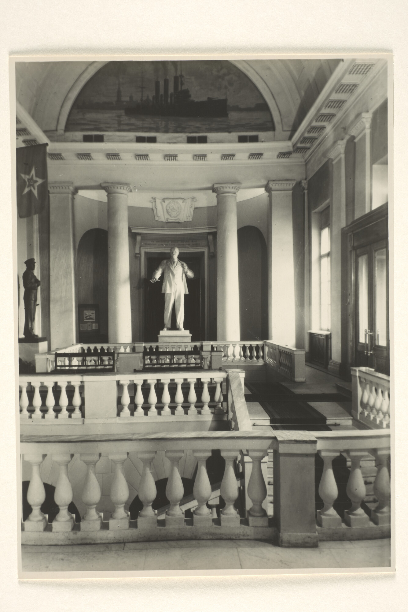 1996.4653; Interieurfoto's van het Marinemuseum in Leningrad; fotoreportage