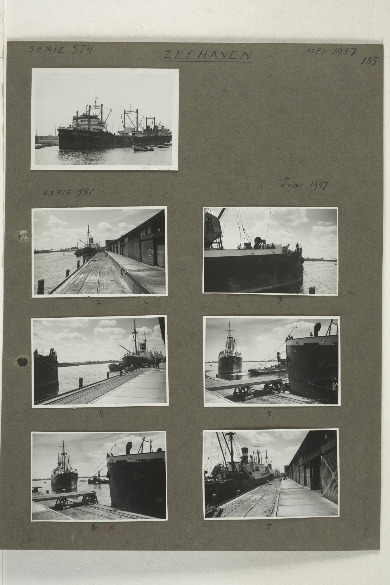 1998.2179; Omslag met een grote hoeveelheid proef foto's gemaakt in opdracht van de Gemeente Handelsinrichtingen in Amsterdam; omslag