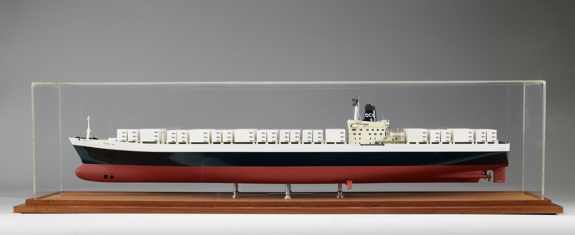 2008.0278; Model van het ms. Liverpool Bay; scheepsmodel
